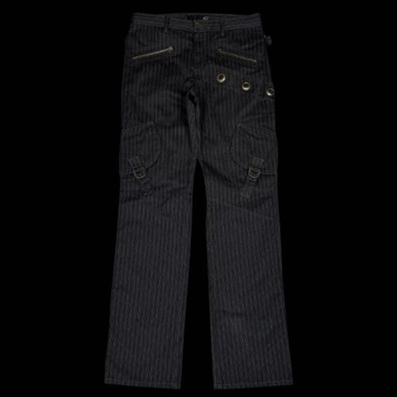 MEN'S ARCHIVAL CLOTHING X JUST CAVALLI BONDAGE PANTS W32 L34