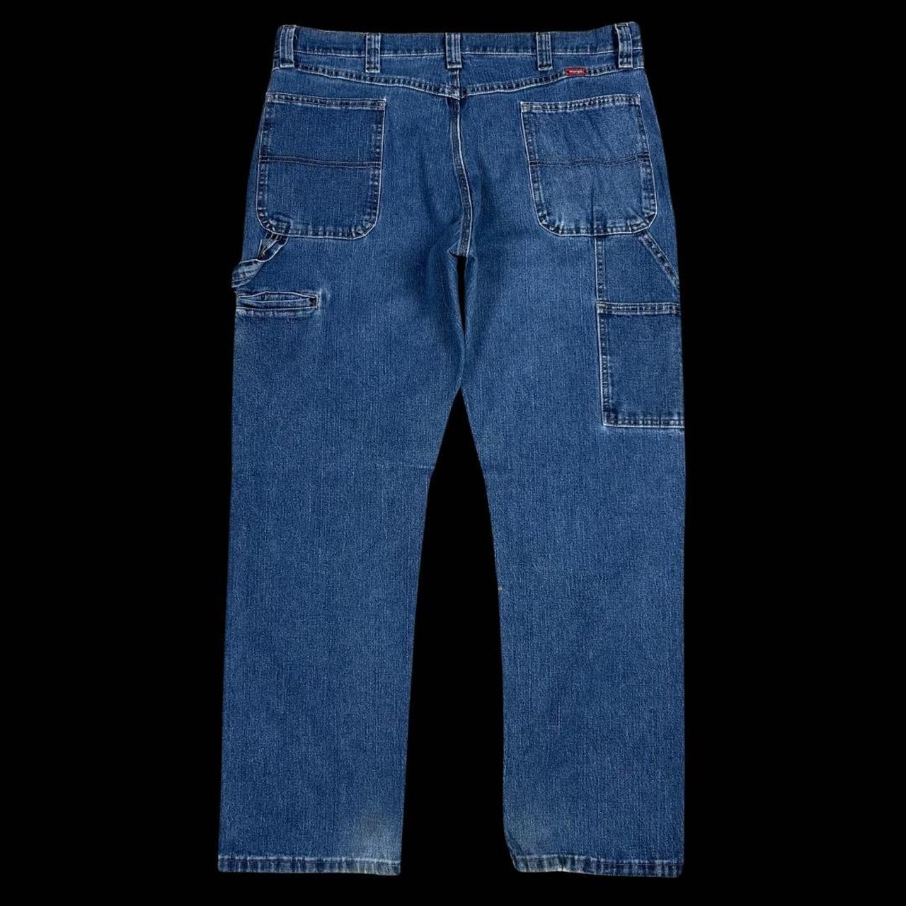 MEN'S WRANGLER STRAIGHT LEG CARPENTER JEANS SIZE W40 L31.5