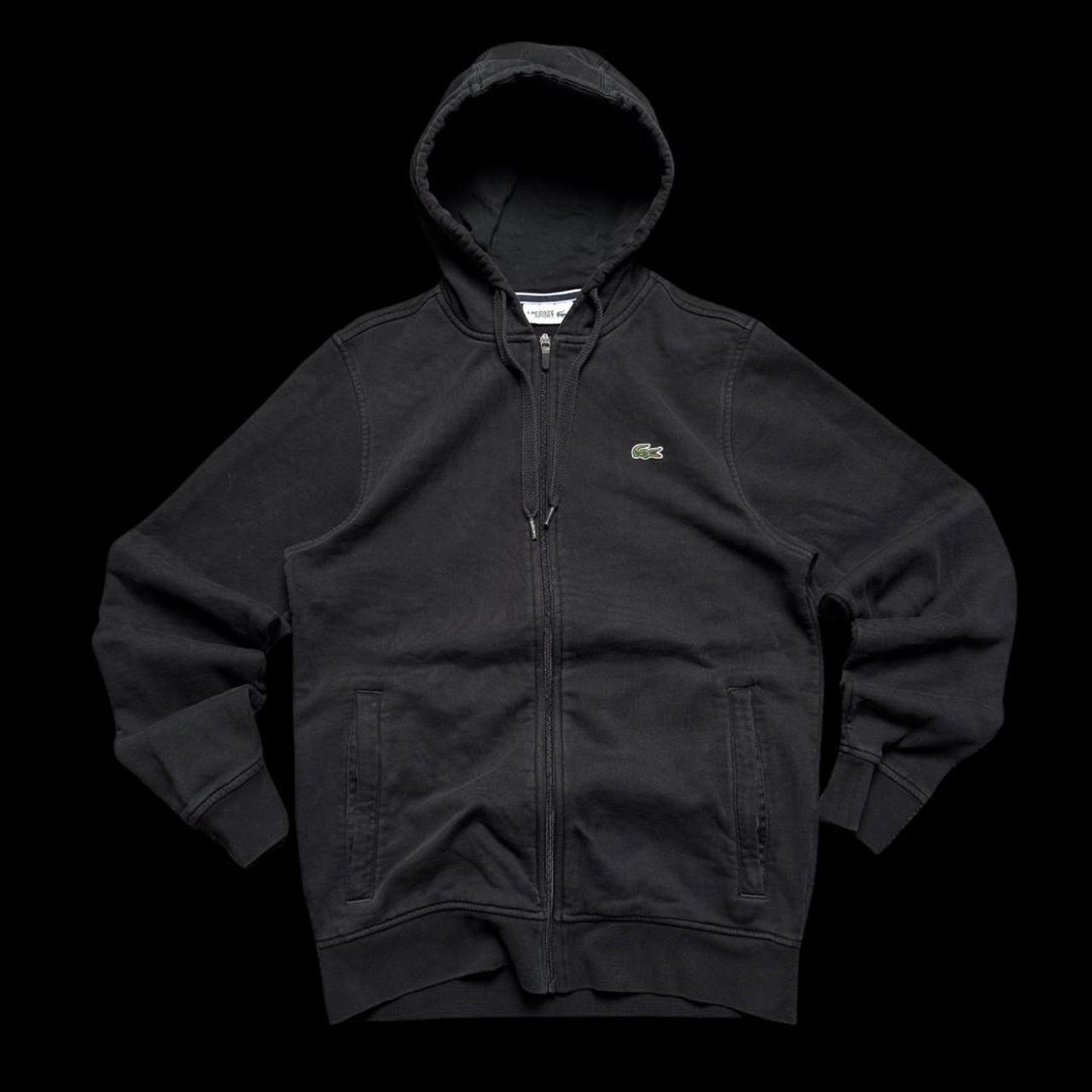 MEN'S VINTAGE LACOSTE FULL ZIP HOODIE SIZE S