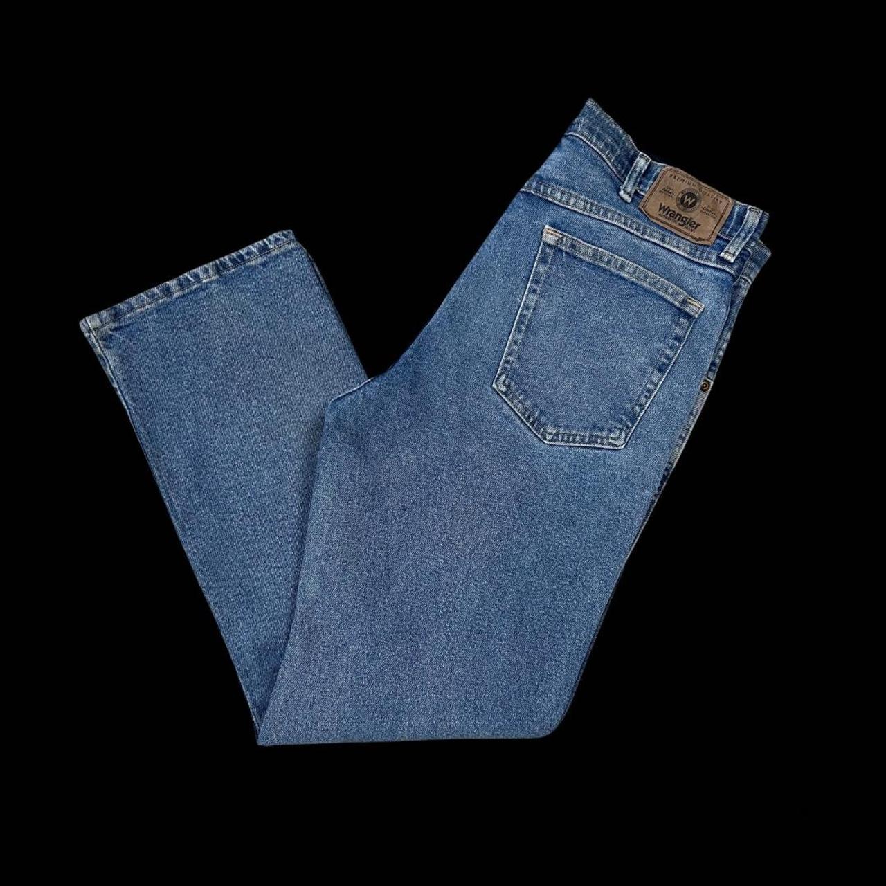 MEN'S VINTAGE WRANGLER STRAIGHT LEG JEANS SIZE W34 L29