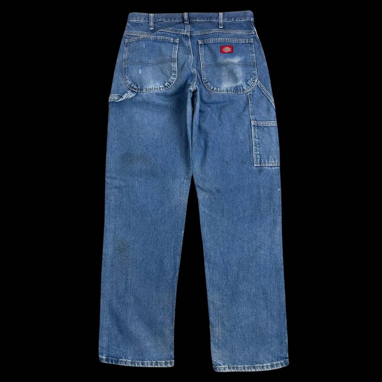 MEN'S DICKIES BAGGY CARPENTER JEANS W32 L34