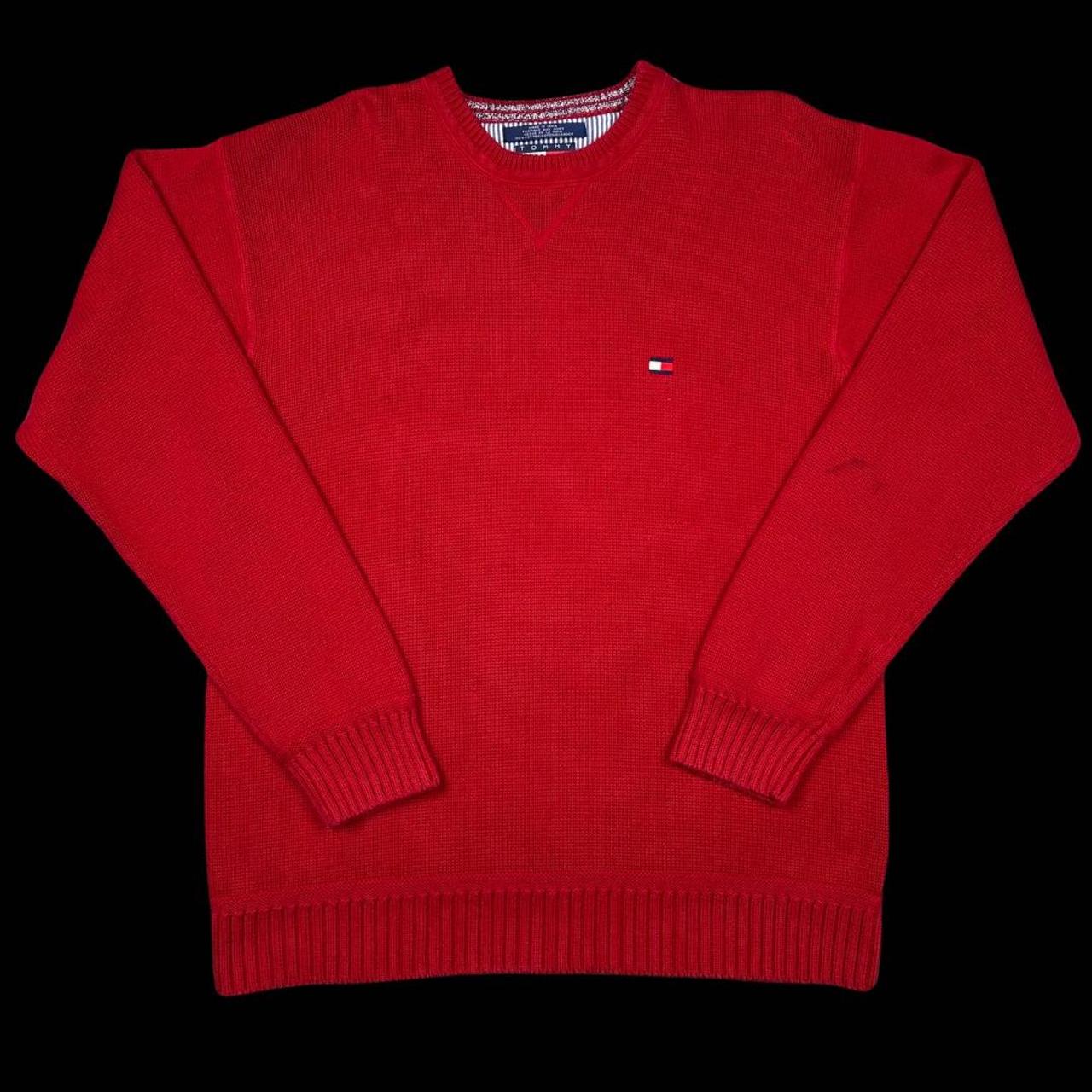 MEN'S VINTAGE TOMMY HILFIGER CREW NECK JUMPER SIZE XL