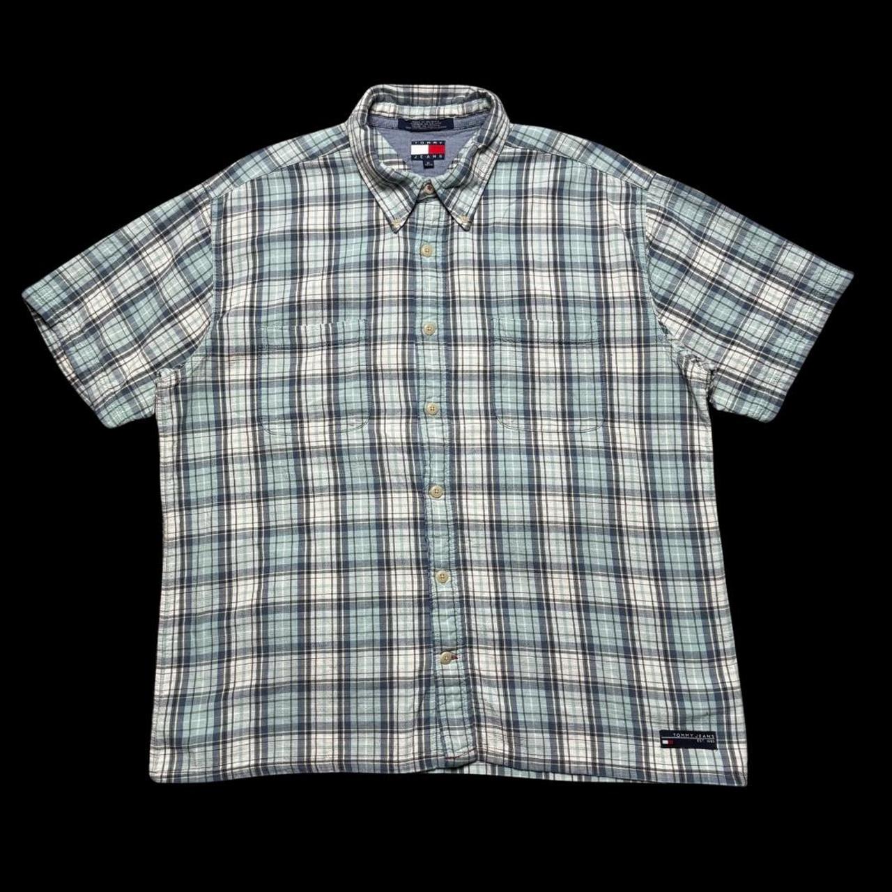 MEN'S TOMMY HILFIGER BUTTON UP SHIRT SIZE XL