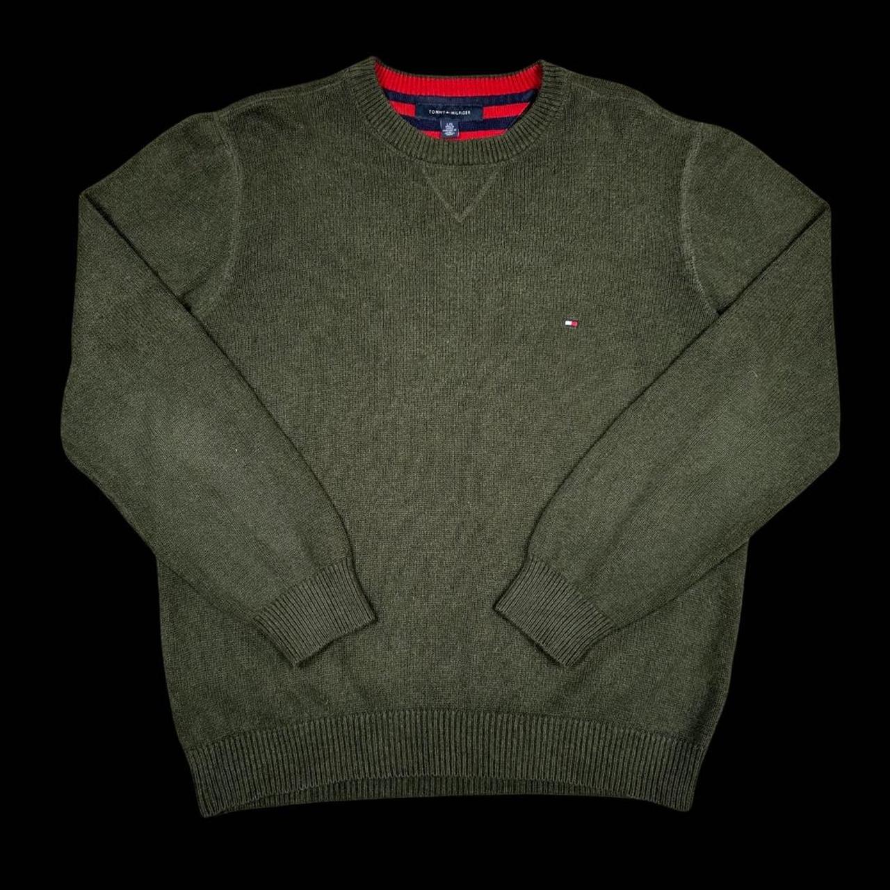 MEN'S VINTAGE TOMMY HILFIGER CREW NECK JUMPER SIZE