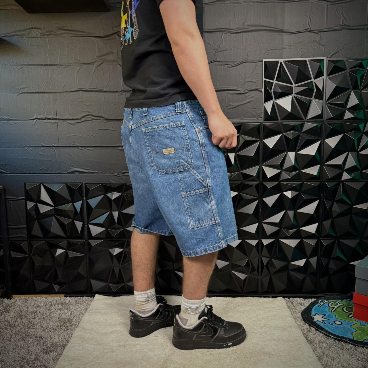 MEN'S WRANGLER BAGGY DENIM SHORTS W38