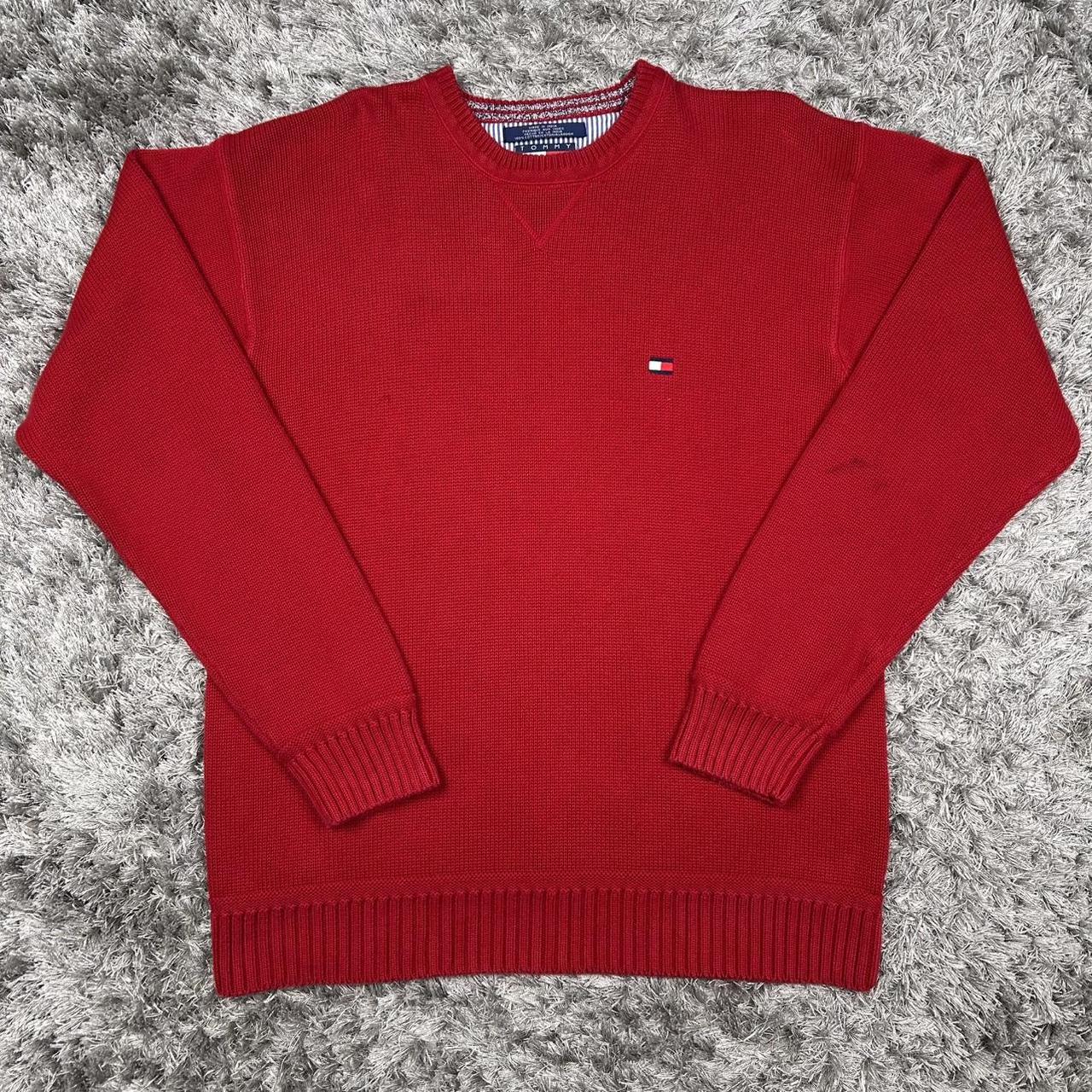 MEN'S VINTAGE TOMMY HILFIGER CREW NECK JUMPER SIZE XL