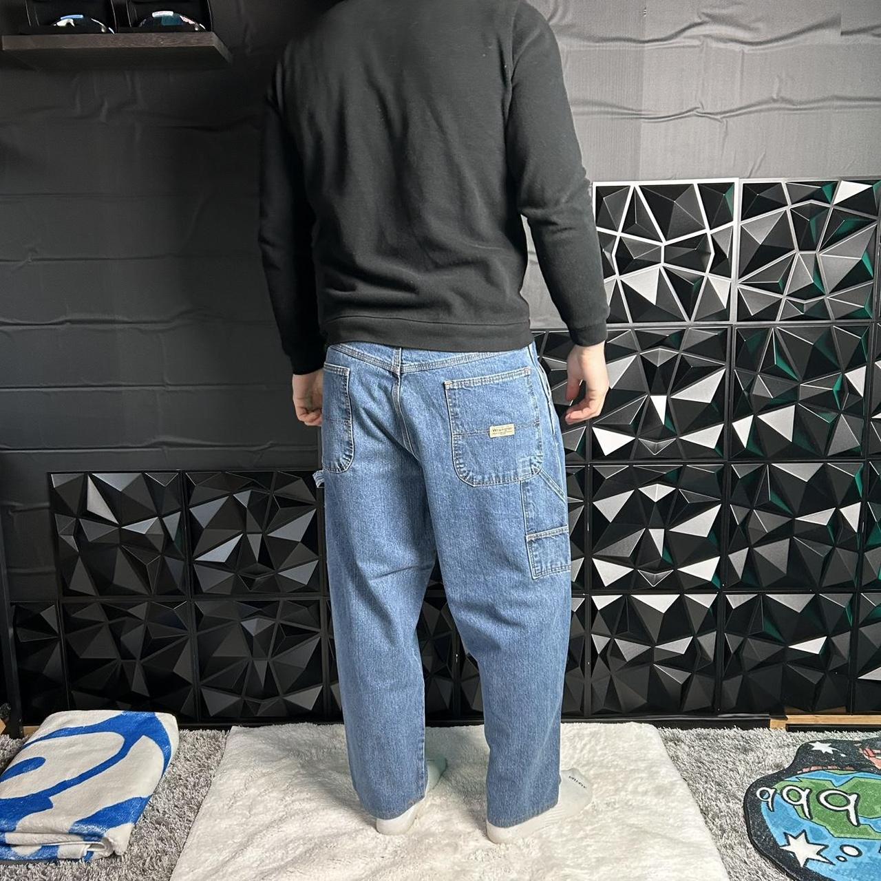 MEN'S WRANGLER STRAIGHT LEG CARPENTER JEANS SIZE W36 L26