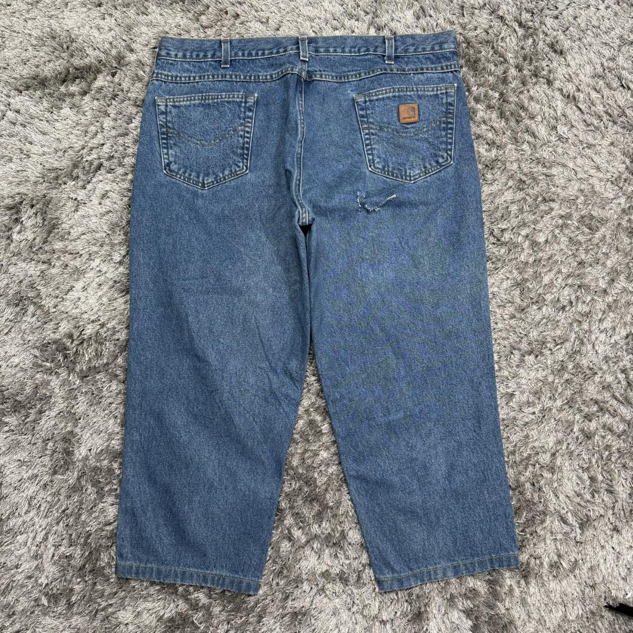 MEN'S CARHARTT BAGGY DENIM JEANS W42 L28