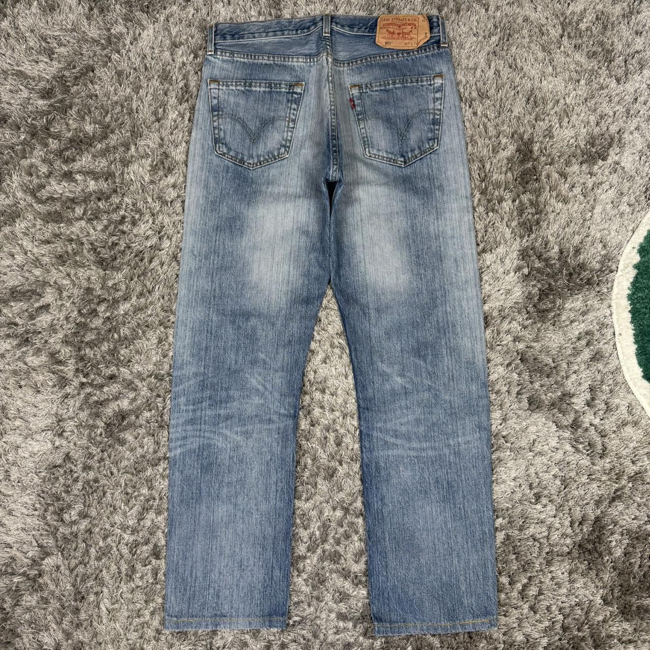 MEN'S LEVI'S 501 RELAXED FIT DENIM JEANS W34 L34