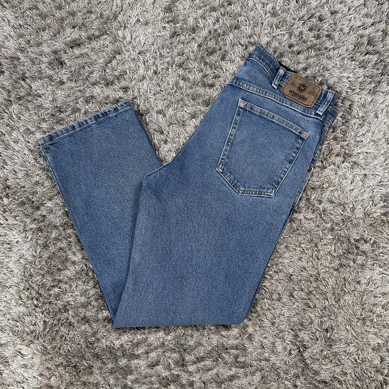 MEN'S VINTAGE WRANGLER STRAIGHT LEG JEANS SIZE W34 L29
