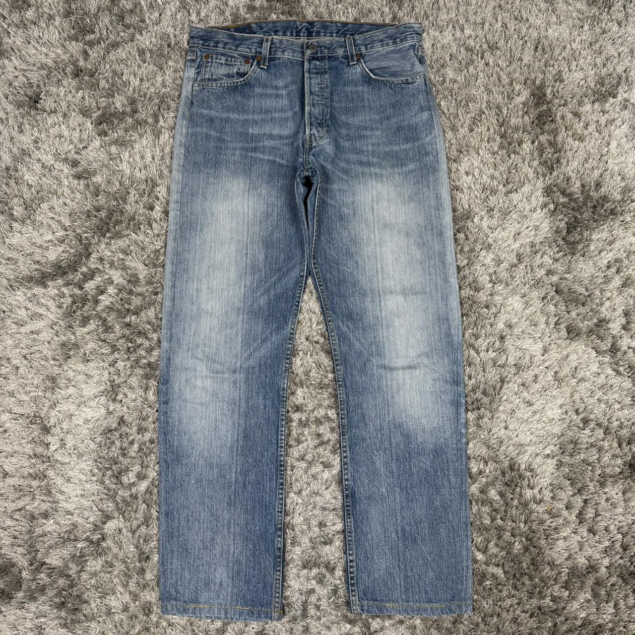 MEN'S LEVI'S 501 RELAXED FIT DENIM JEANS W34 L34