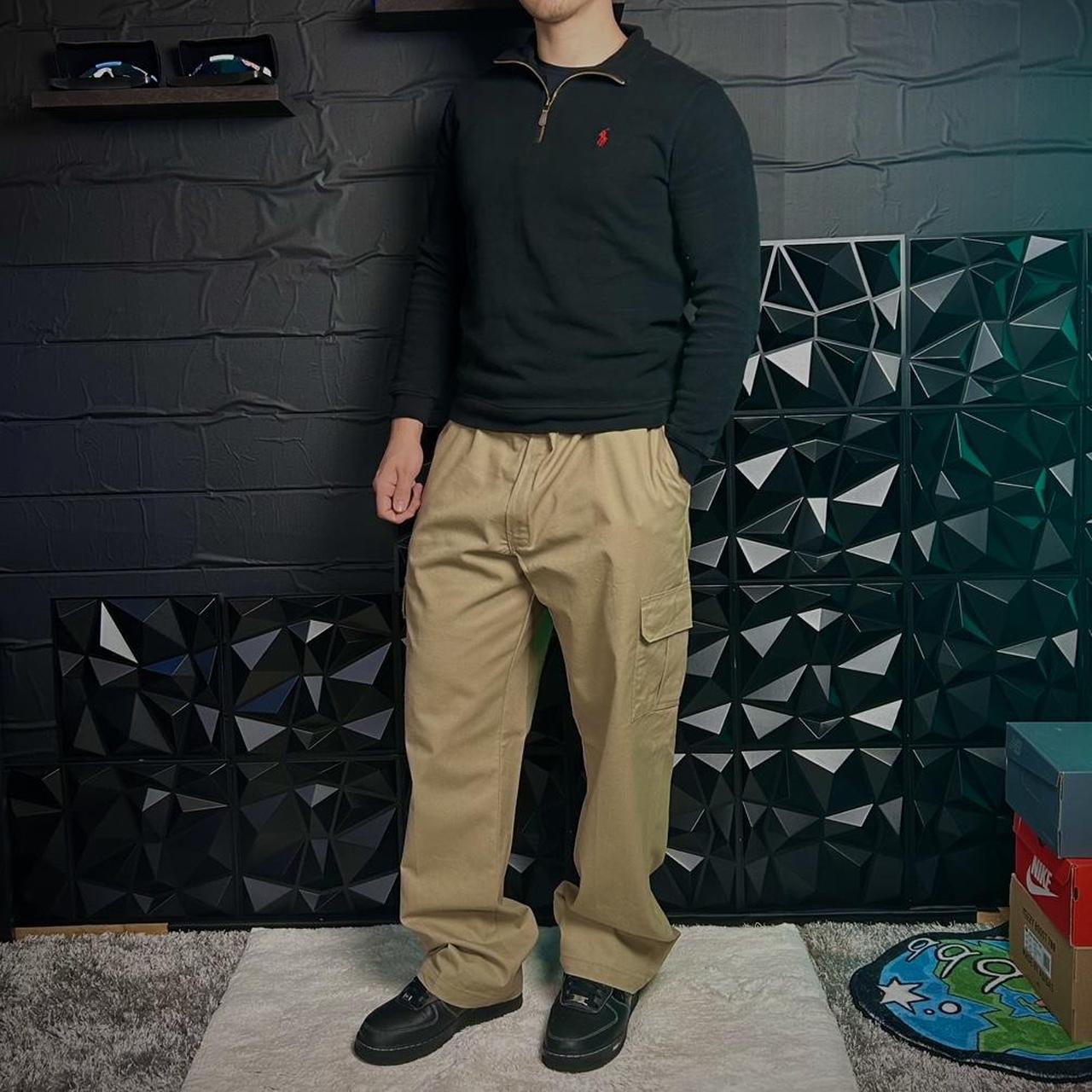 MEN'S DICKIES BAGGY CARGO TROUSERS W42 L32
