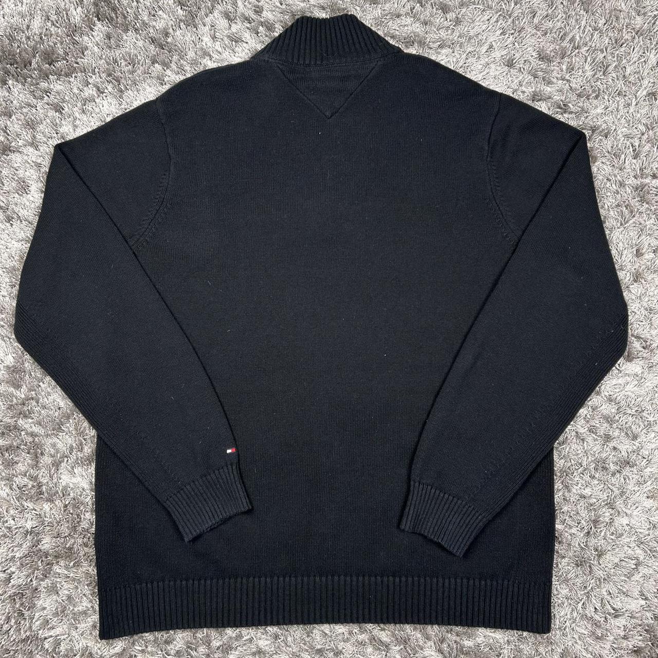 MEN'S VINTAGE TOMMY HILFIGER 1/4 ZIP JUMPER SIZE XL