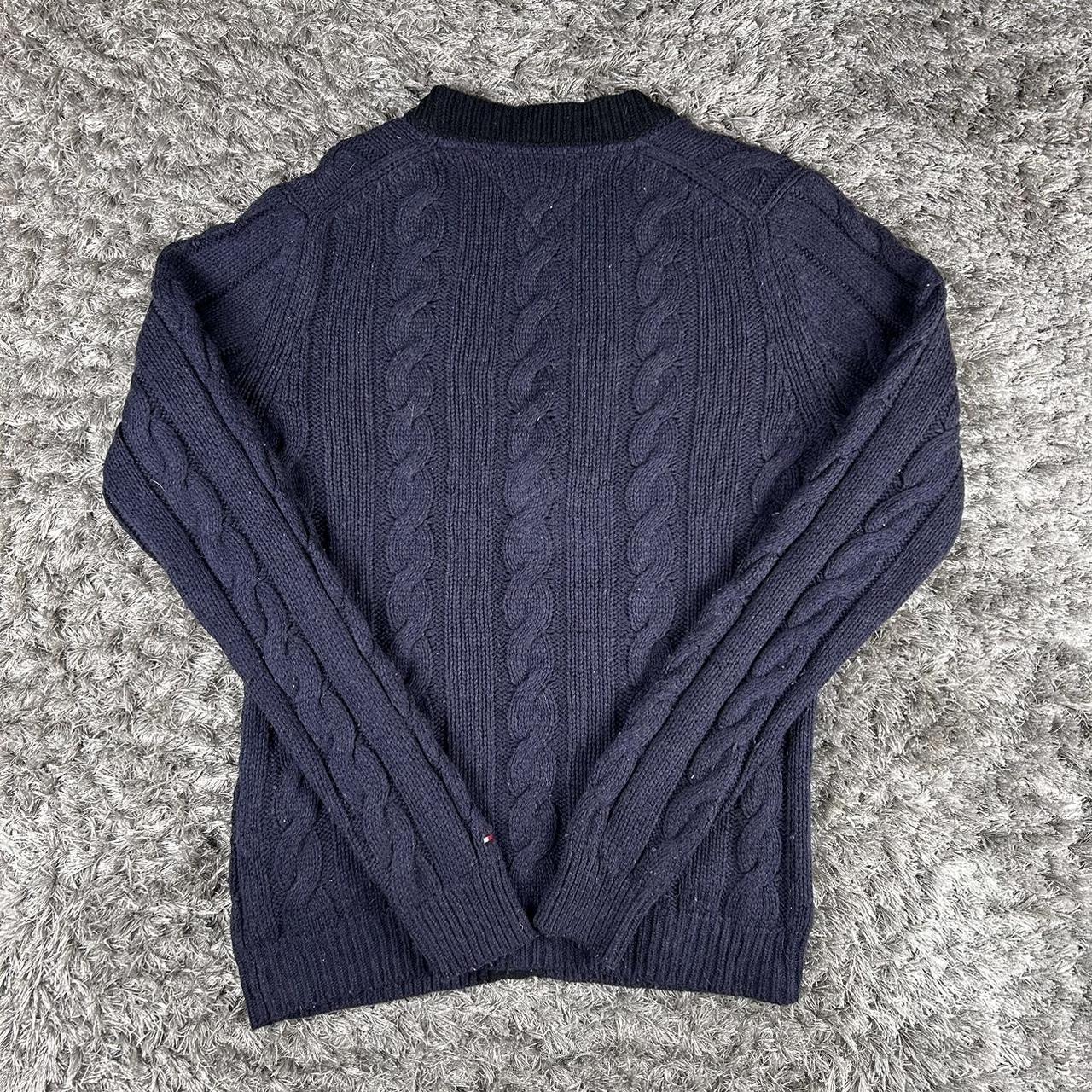 Men’s Premium Tommy Hilfiger Knitted Button Up Jumper Size S
