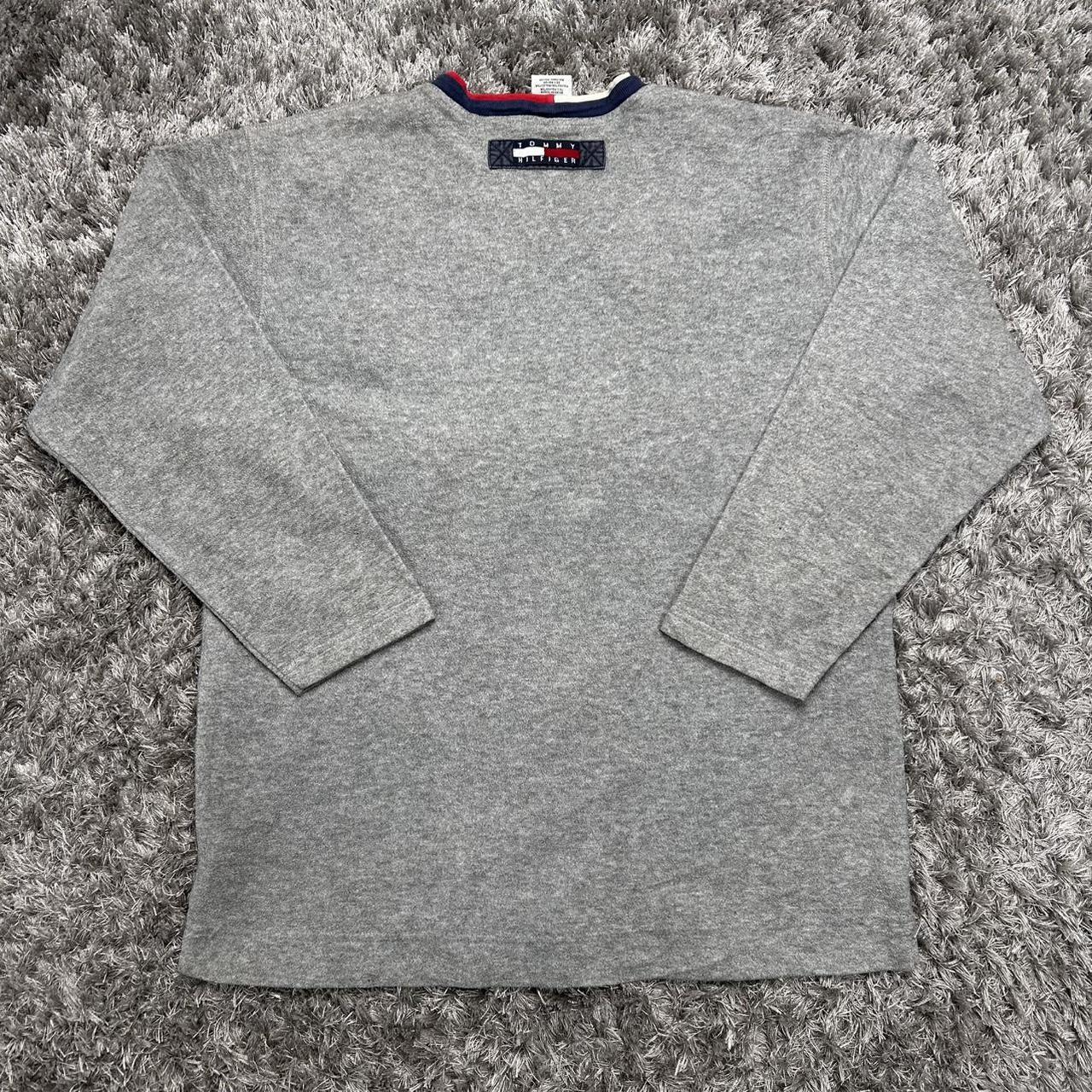 MEN'S VINTAGE TOMMY HILFIGER V NECK JUMPER SIZE L