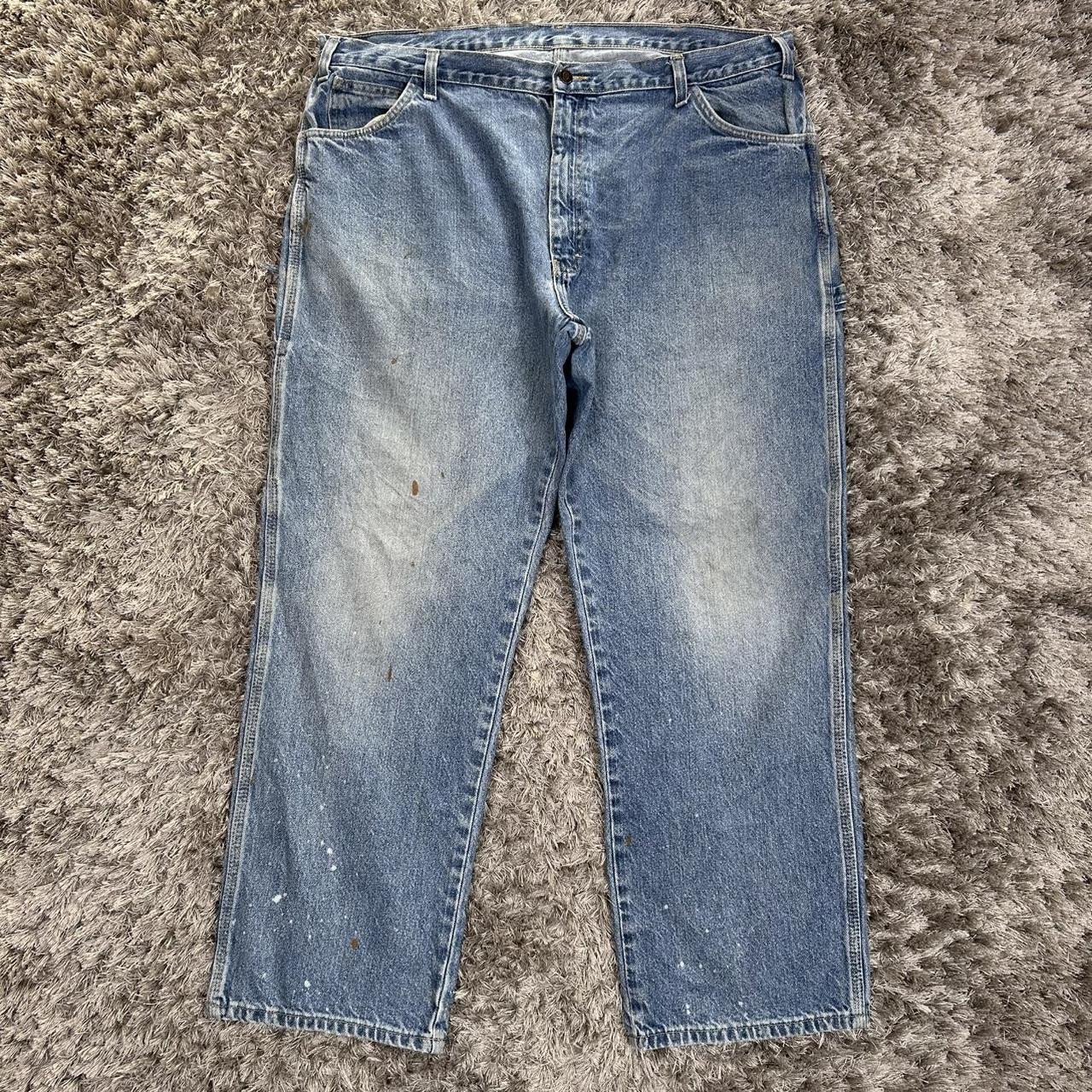 MEN'S DICKIES BAGGY CARPENTER JEANS W42 L30
