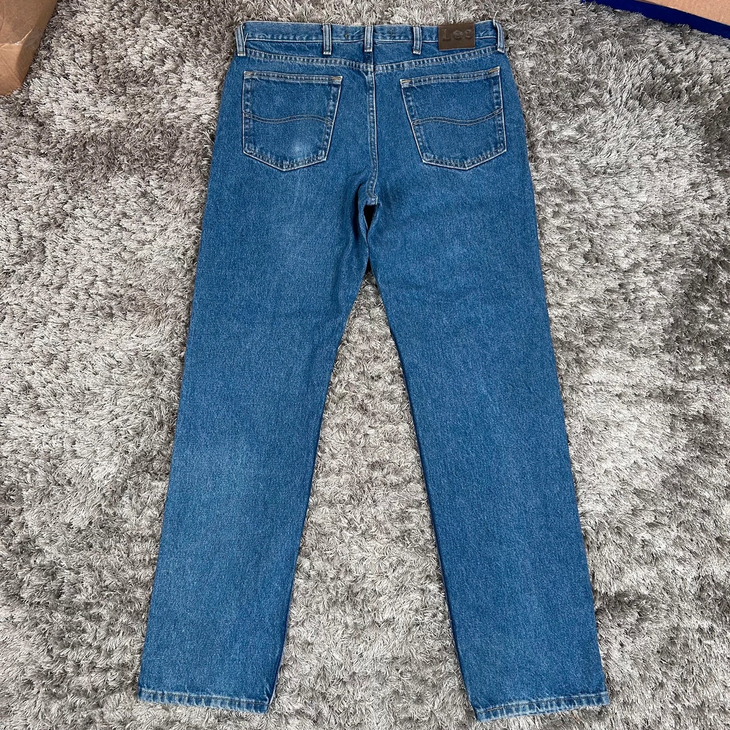 MEN'S VINTAGE LEE RELAXED FIT DENIM JEANS SIZE W36 L34