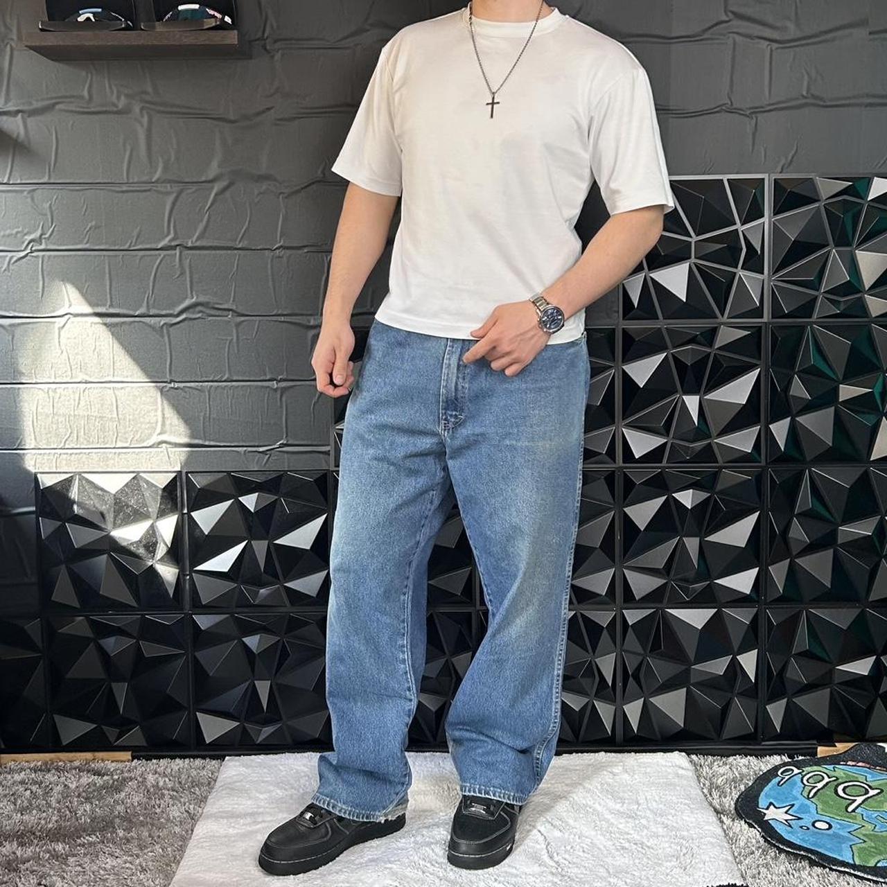 MEN'S DICKIES BAGGY DENIM JEANS W44 L30
