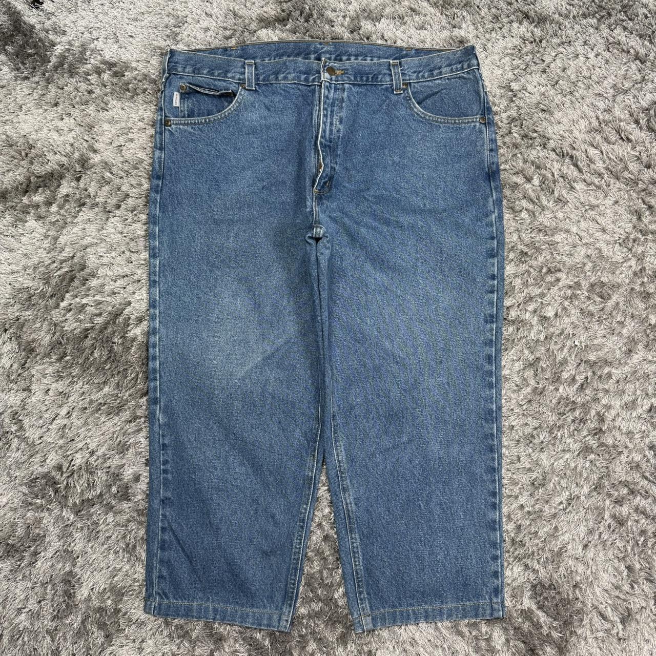 MEN'S CARHARTT BAGGY DENIM JEANS W42 L28