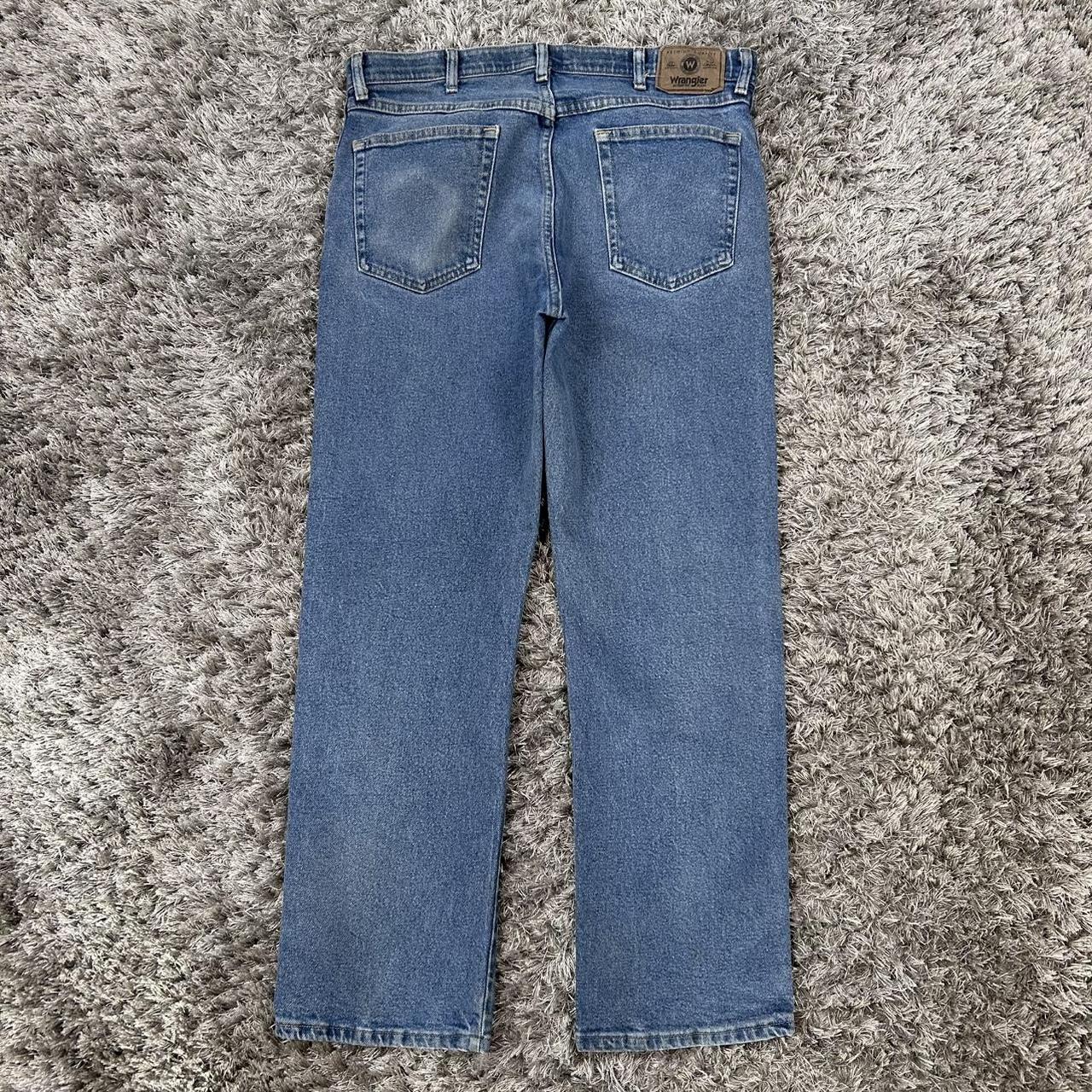 MEN'S VINTAGE WRANGLER STRAIGHT LEG JEANS SIZE W34 L29