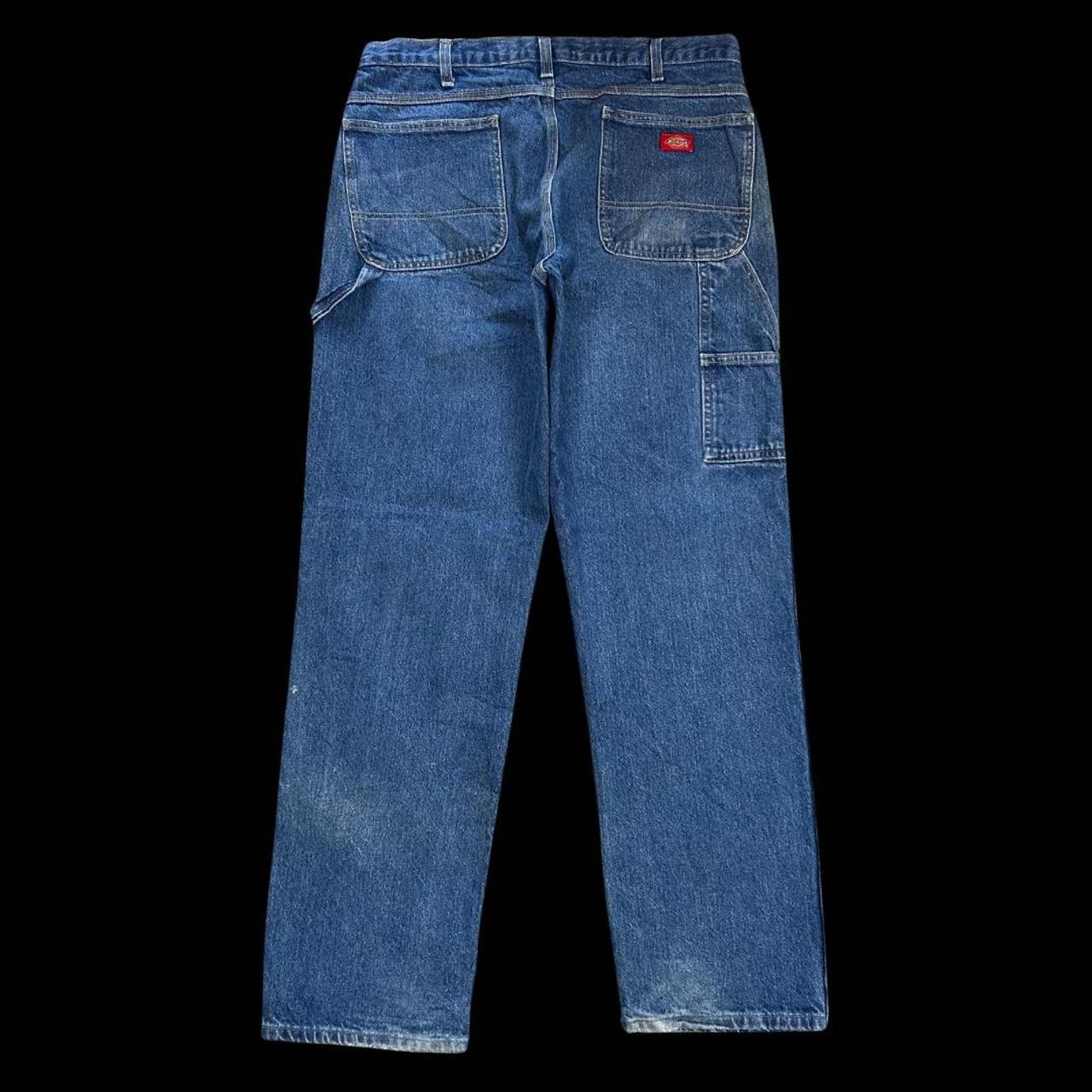MEN'S DICKIES BAGGY CARPENTER JEANS W36 L34