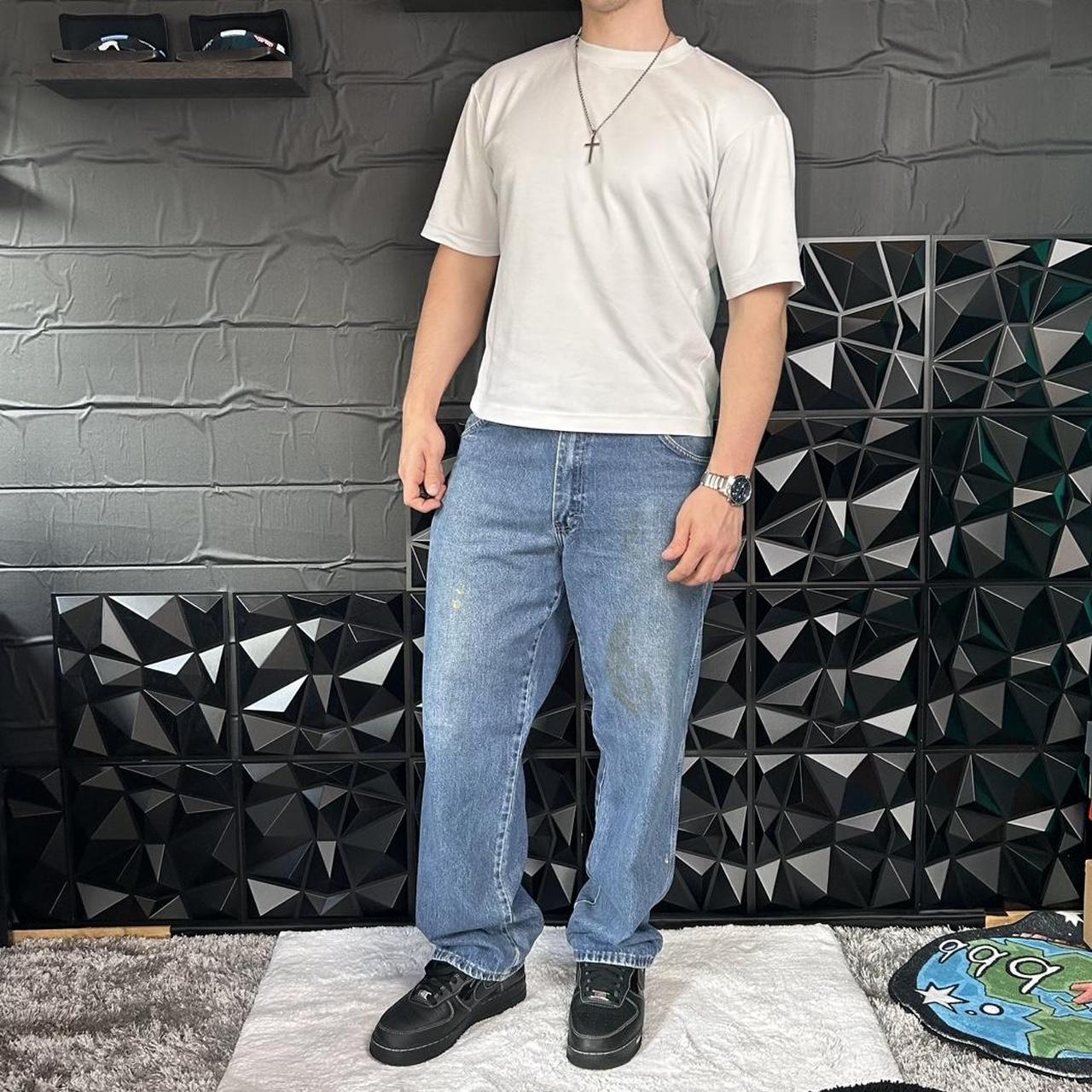 MEN'S DICKIES BAGGY DENIM JEANS W36 L30