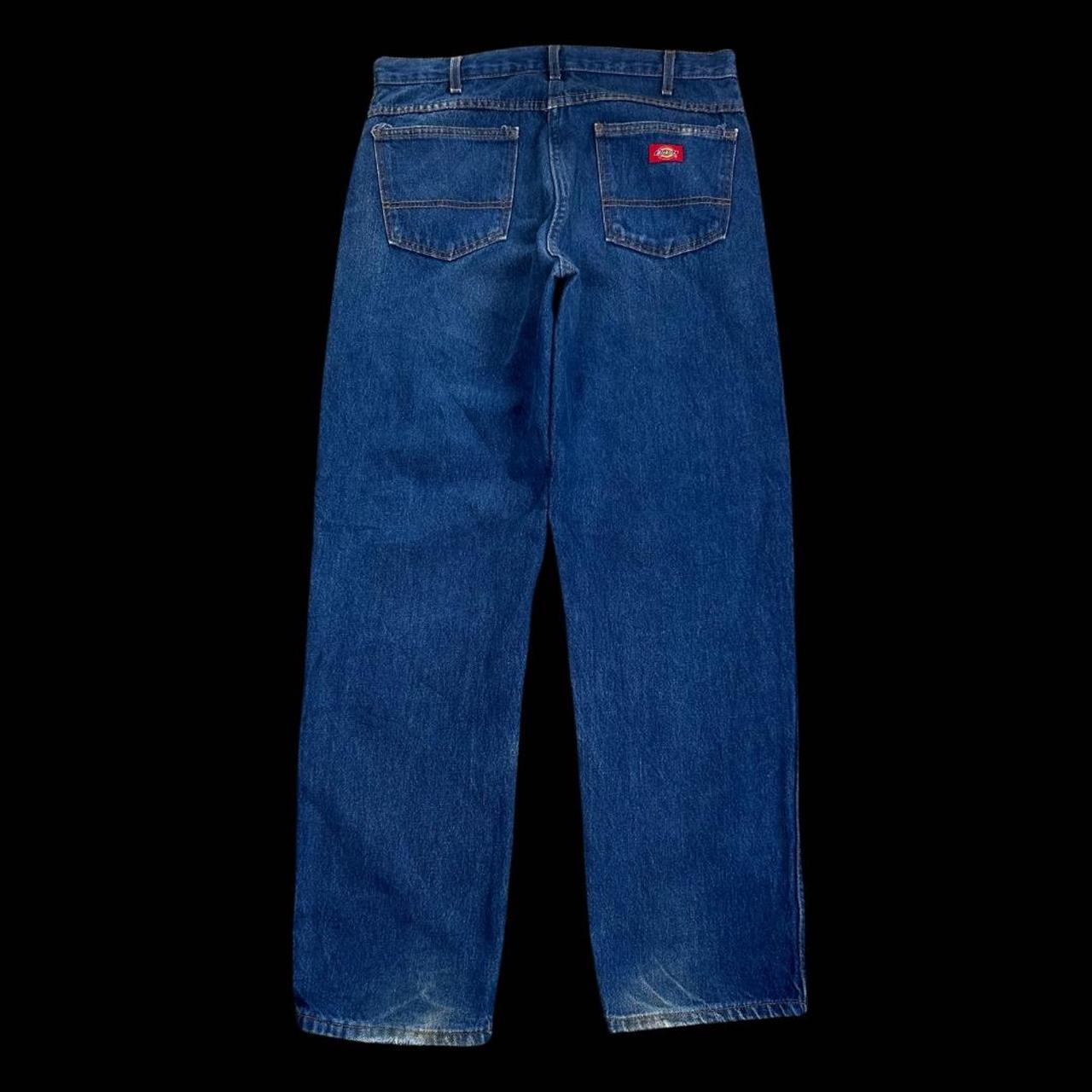 MEN'S DICKIES BAGGY DENIM JEANS W34 L32