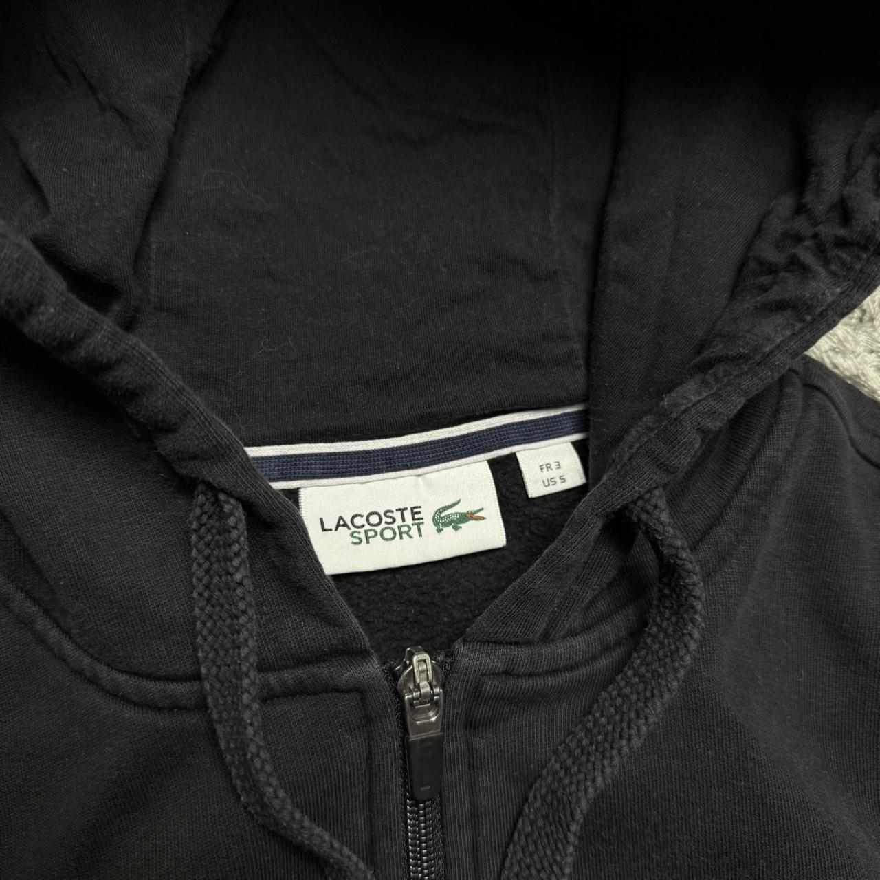 MEN'S VINTAGE LACOSTE FULL ZIP HOODIE SIZE S