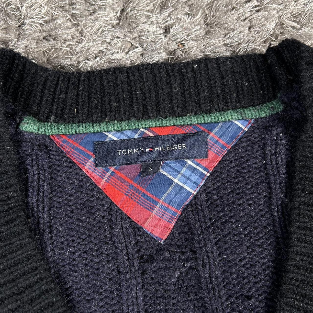Men’s Premium Tommy Hilfiger Knitted Button Up Jumper Size S