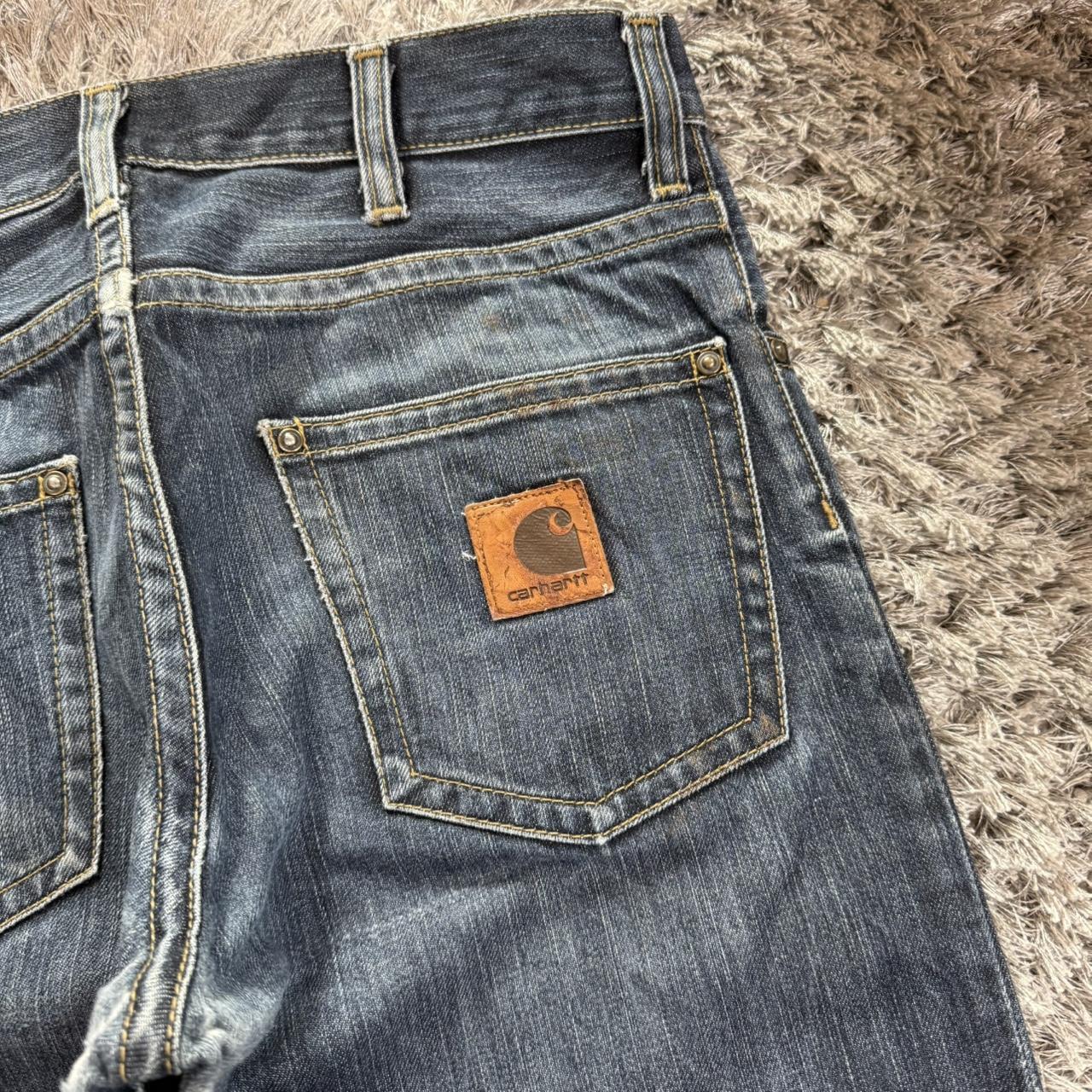 MEN'S CARHARTT STRAIGHT LEG JEANS W30 L32