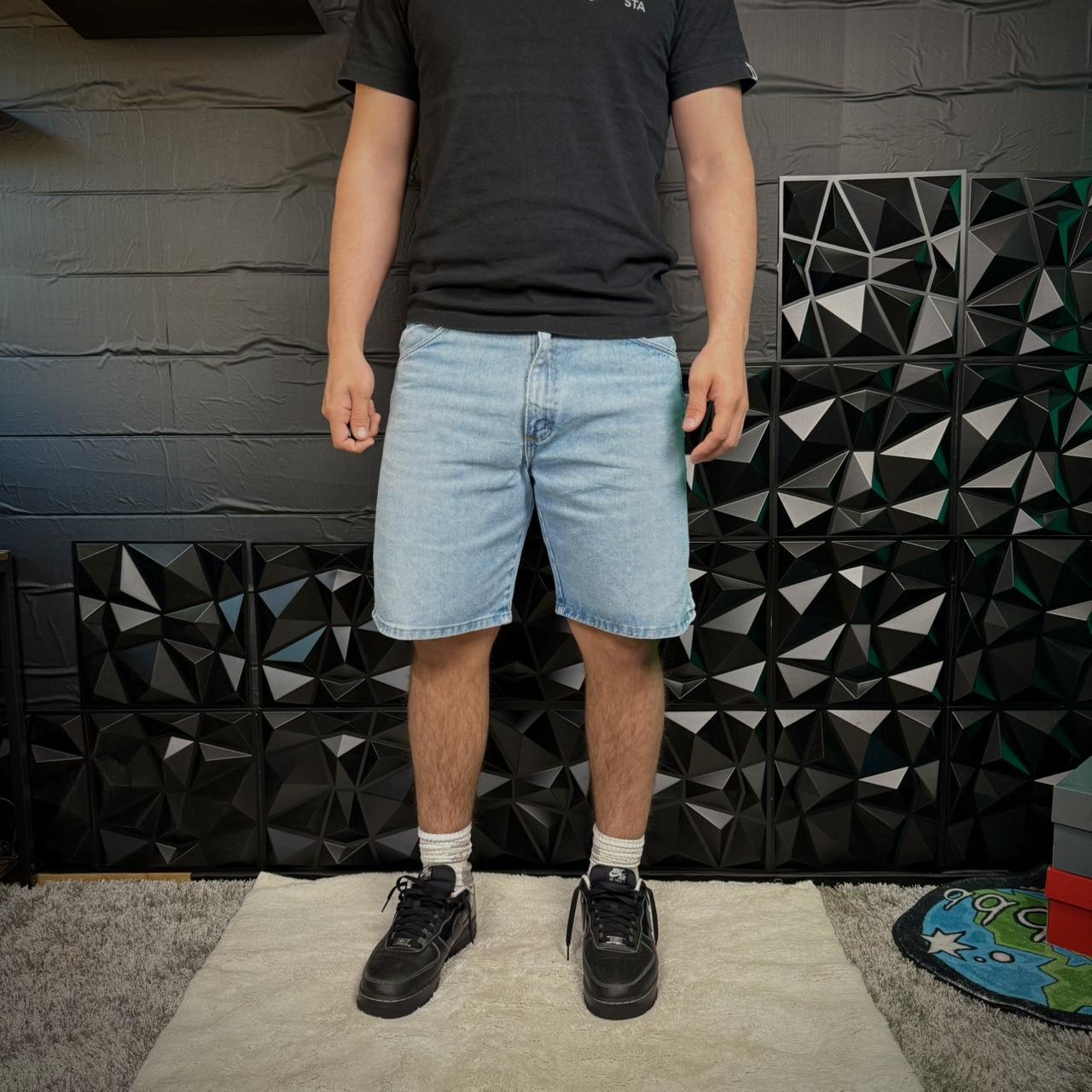 MEN'S WRANGLER BAGGY DENIM SHORTS W34