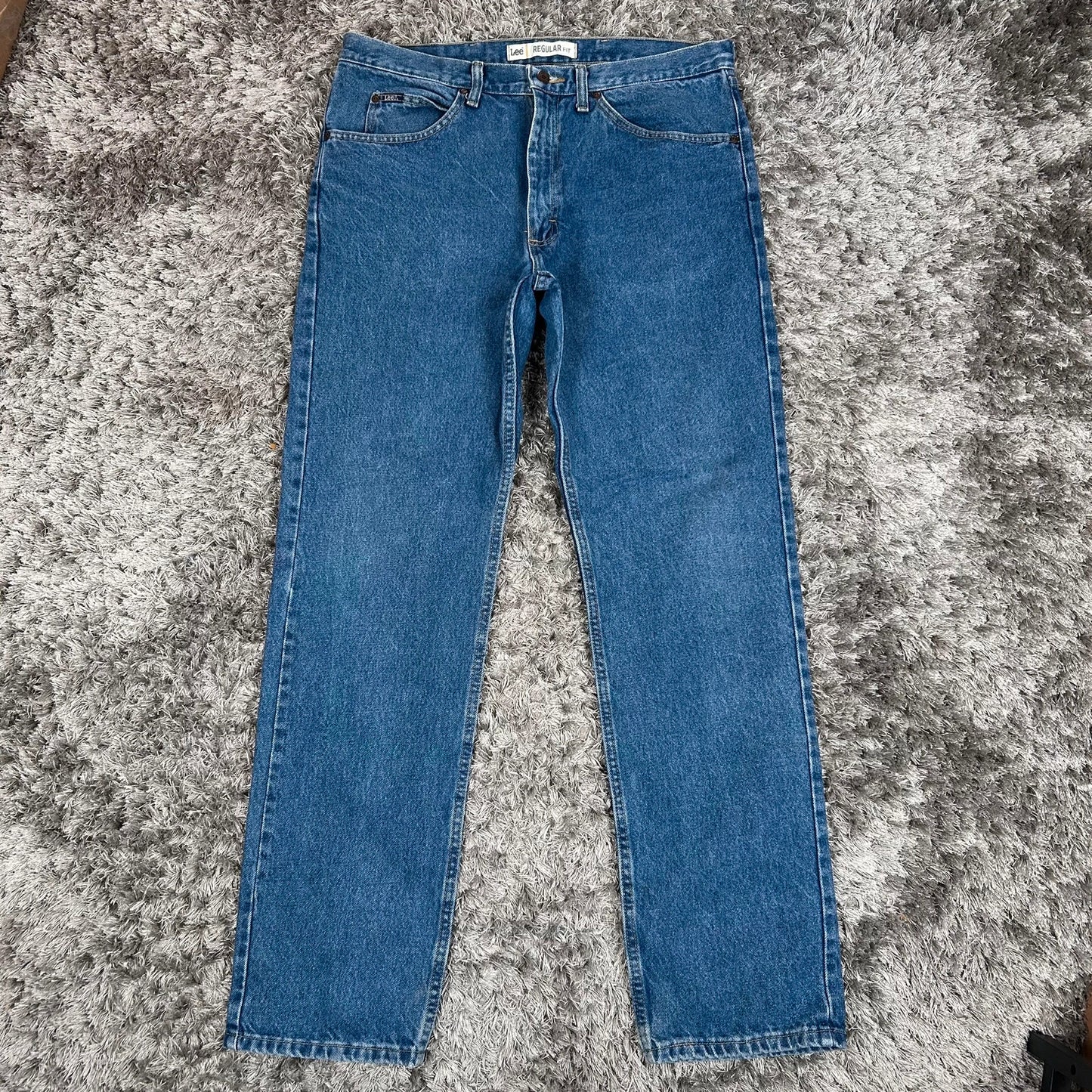 MEN'S VINTAGE LEE RELAXED FIT DENIM JEANS SIZE W36 L34