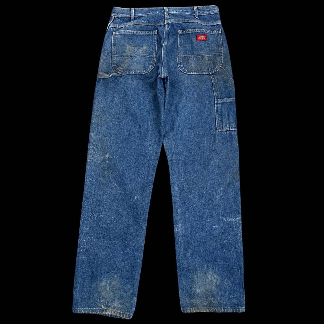MEN'S DICKIES BAGGY CARPENTER JEANS W34 L32