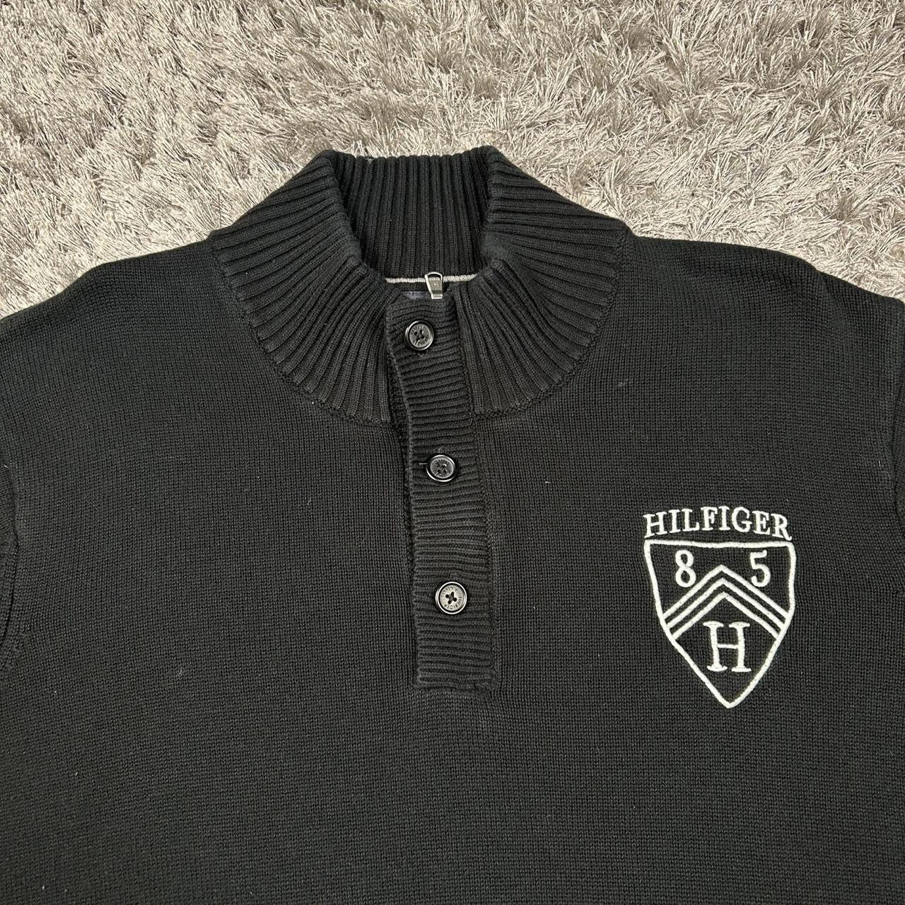 MEN'S VINTAGE TOMMY HILFIGER 1/4 ZIP JUMPER SIZE XL