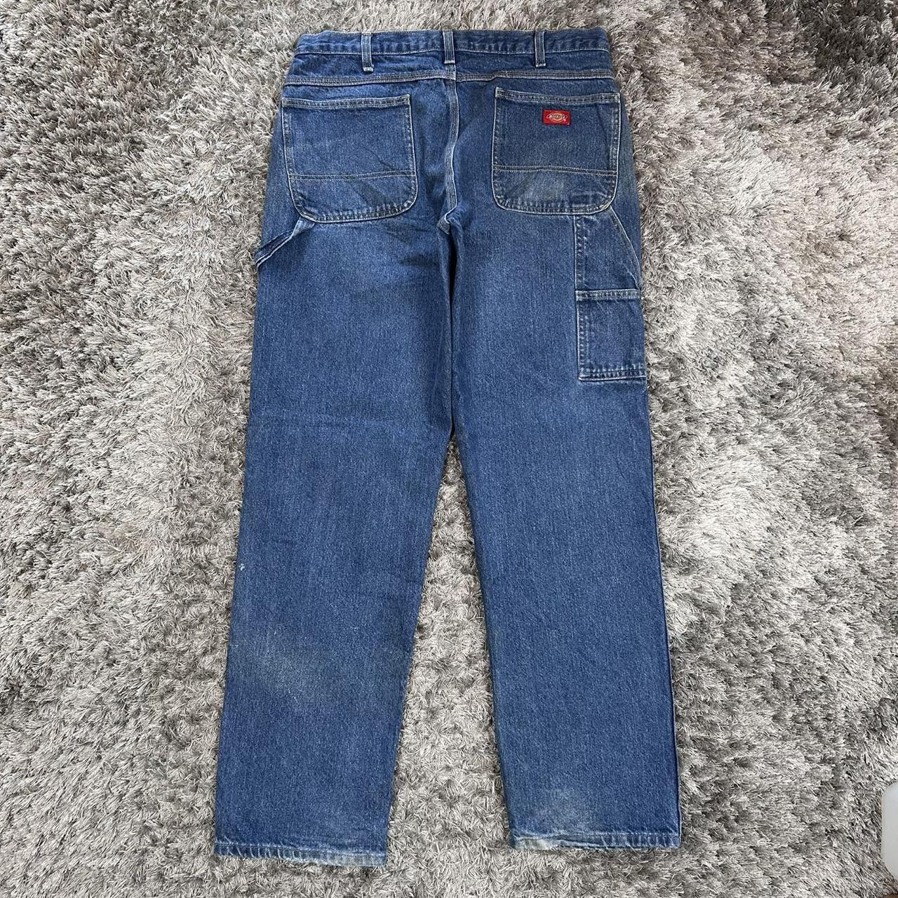 MEN'S DICKIES BAGGY CARPENTER JEANS W36 L34