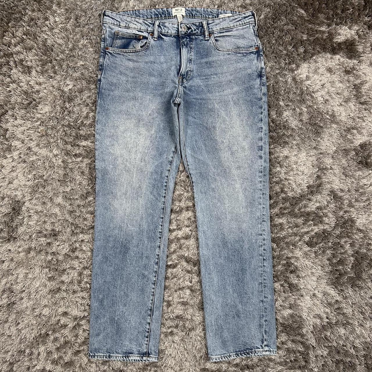 MEN'S H&M RELAXED FIT DENIM JEANS W36 L32