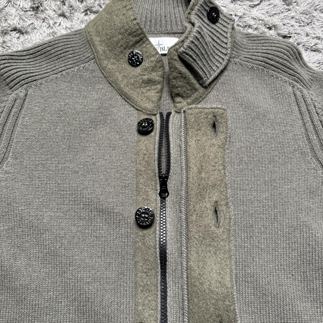 MEN'S STONE ISLAND HEAVY KNIT JUMPER SIZE XL