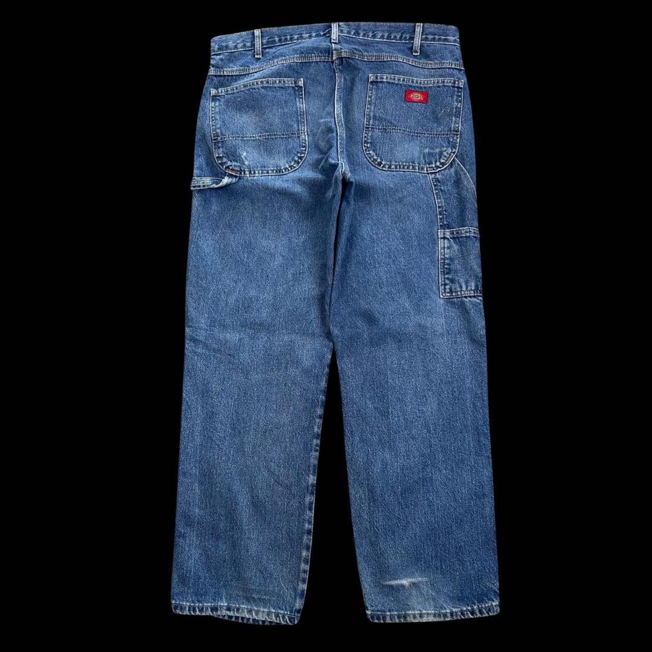 MEN'S DICKIES BAGGY DENIM JEANS W36 L30