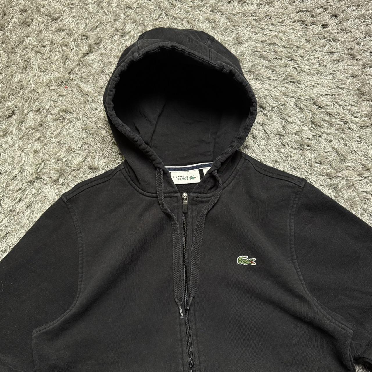 MEN'S VINTAGE LACOSTE FULL ZIP HOODIE SIZE S