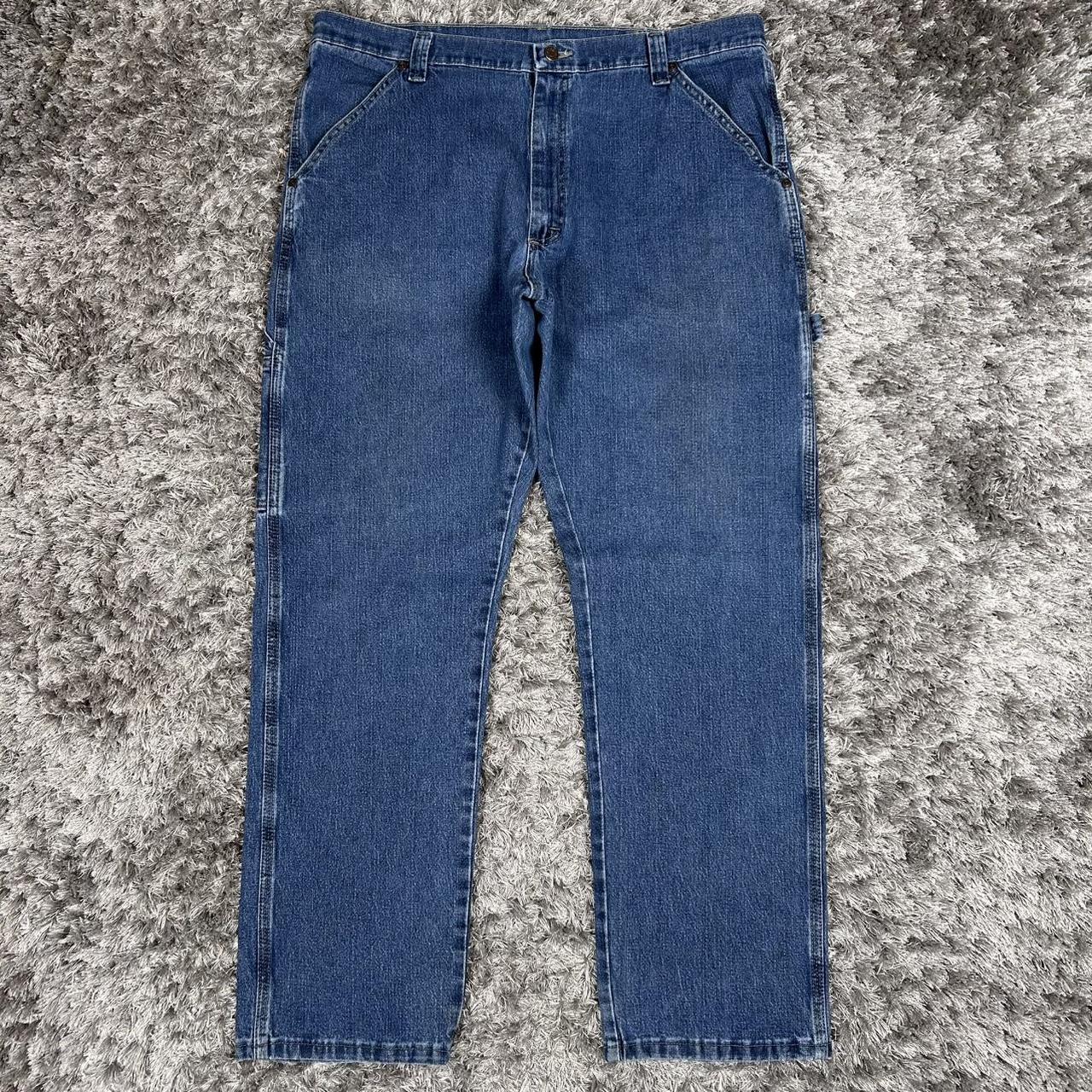 MEN'S WRANGLER STRAIGHT LEG CARPENTER JEANS SIZE W40 L31.5