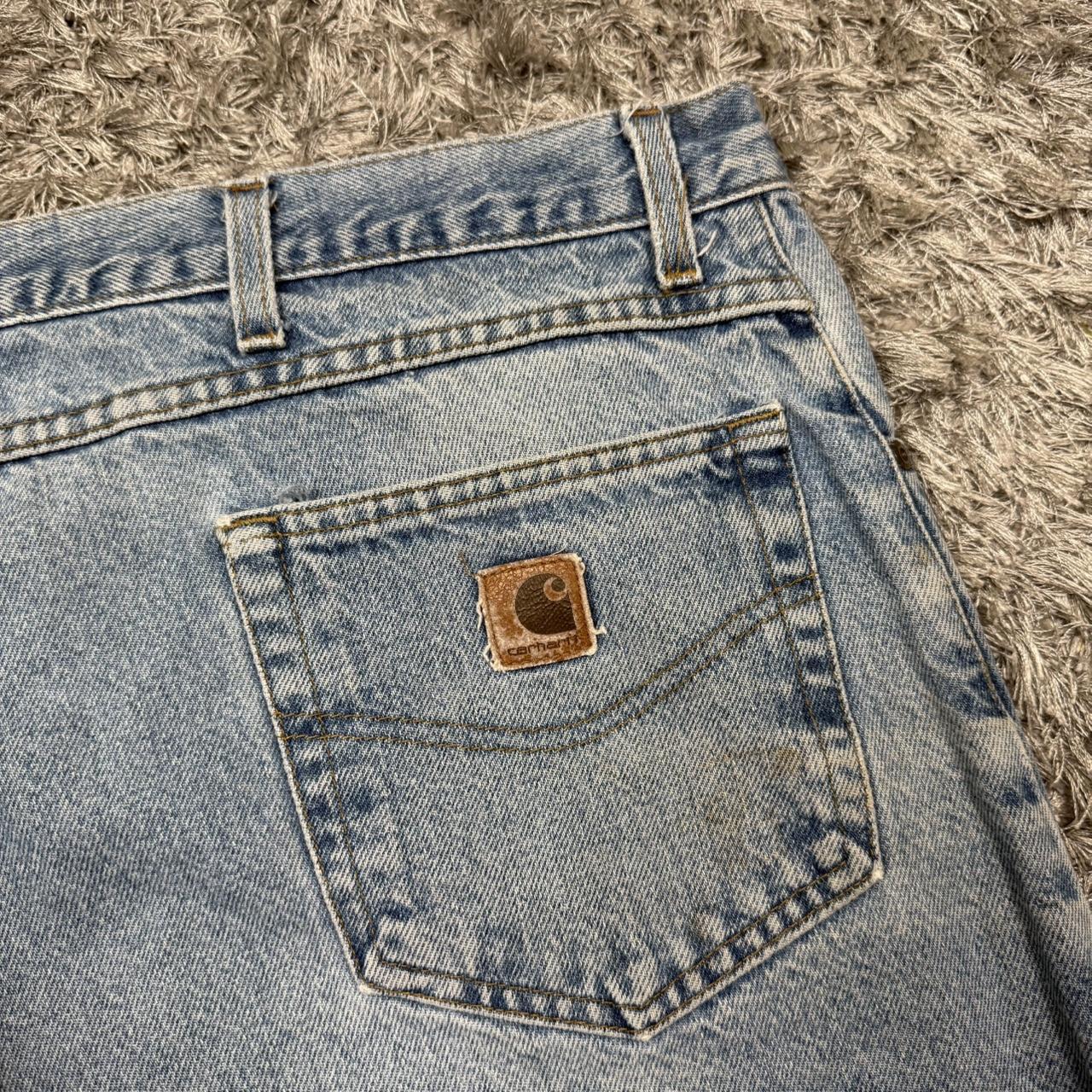 MEN'S CARHARTT BAGGY DENIM JEANS W50