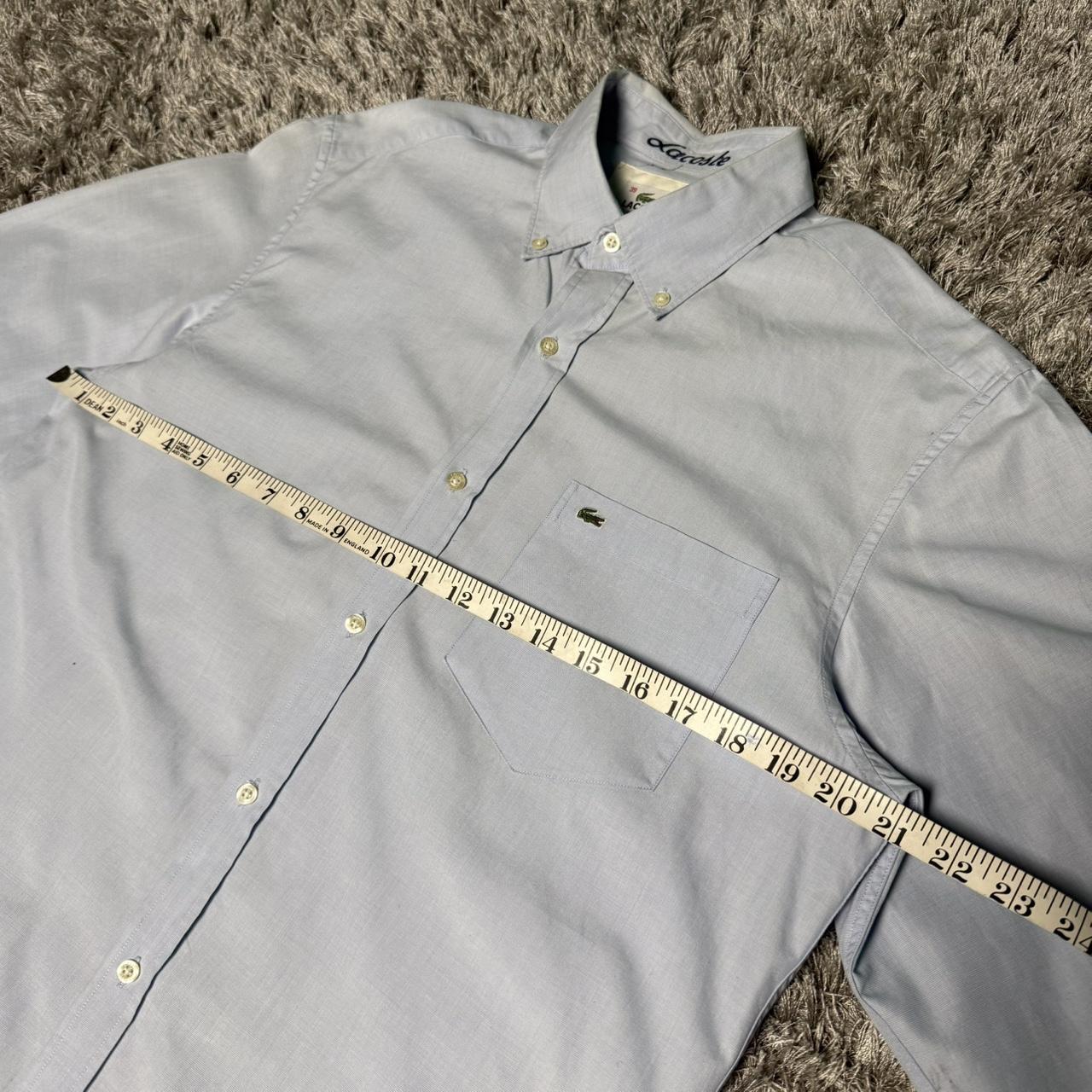 MEN'S VINTAGE LACOSTE BUTTON UP SHIRT SIZE L