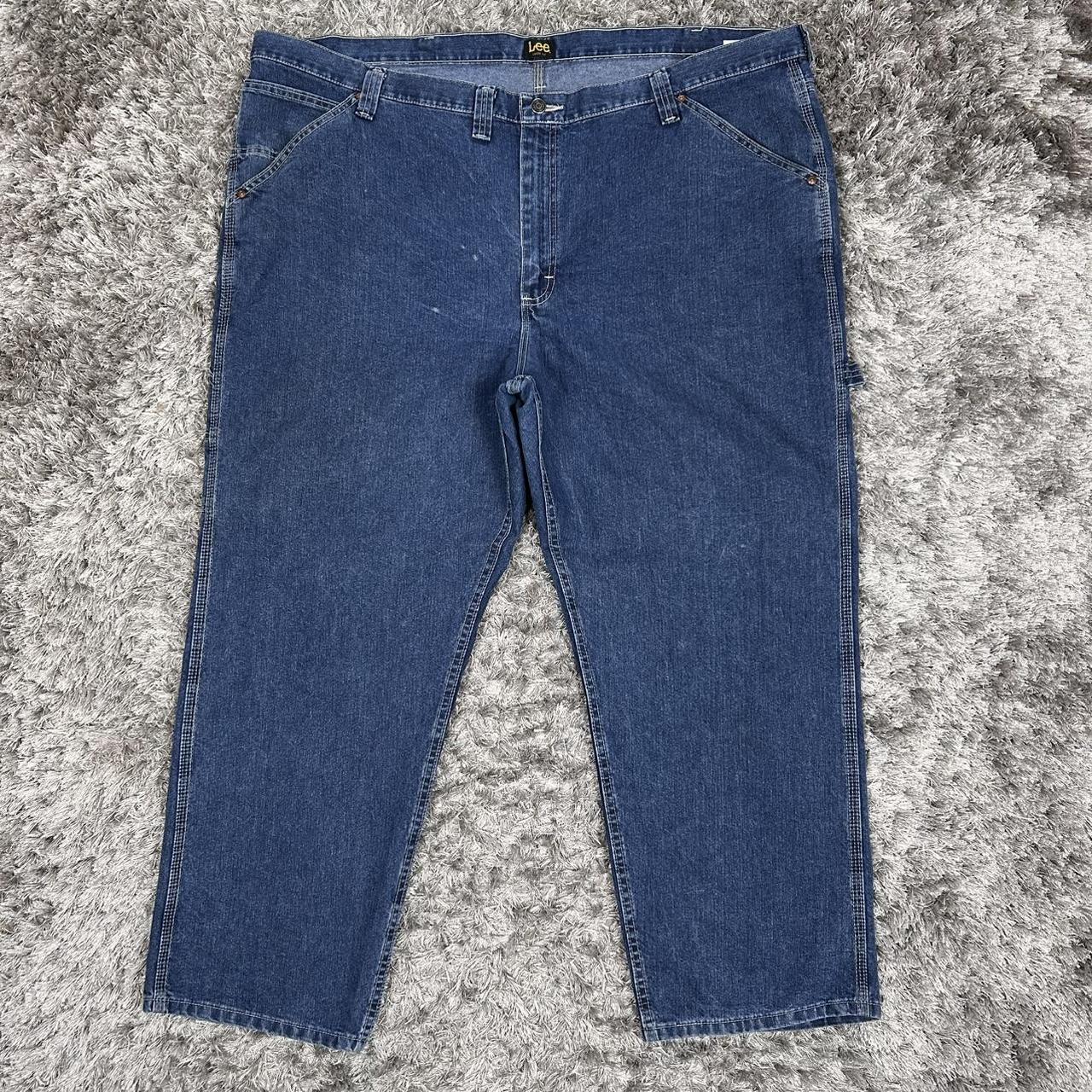 MEN'S LEE RELAXED FIT CARPENTER JEANS W48 L29