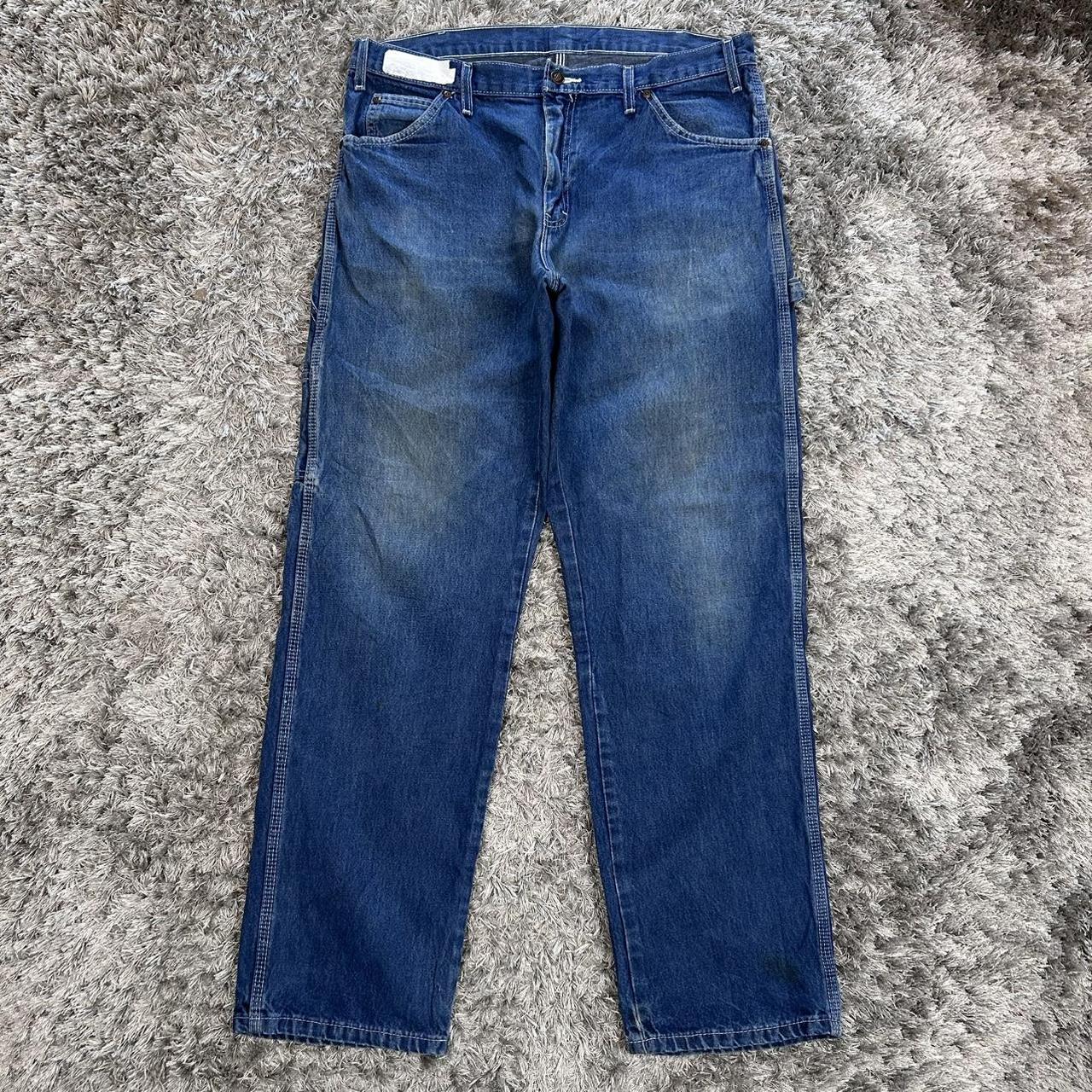 MEN'S DICKIES BAGGY CARPENTER JEANS W36 L32