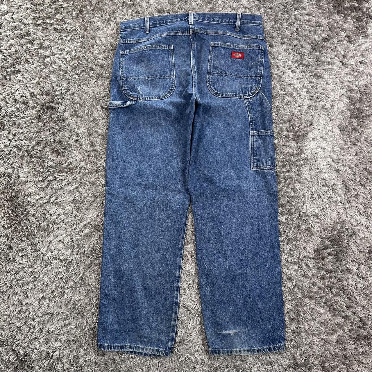 MEN'S DICKIES BAGGY DENIM JEANS W36 L30