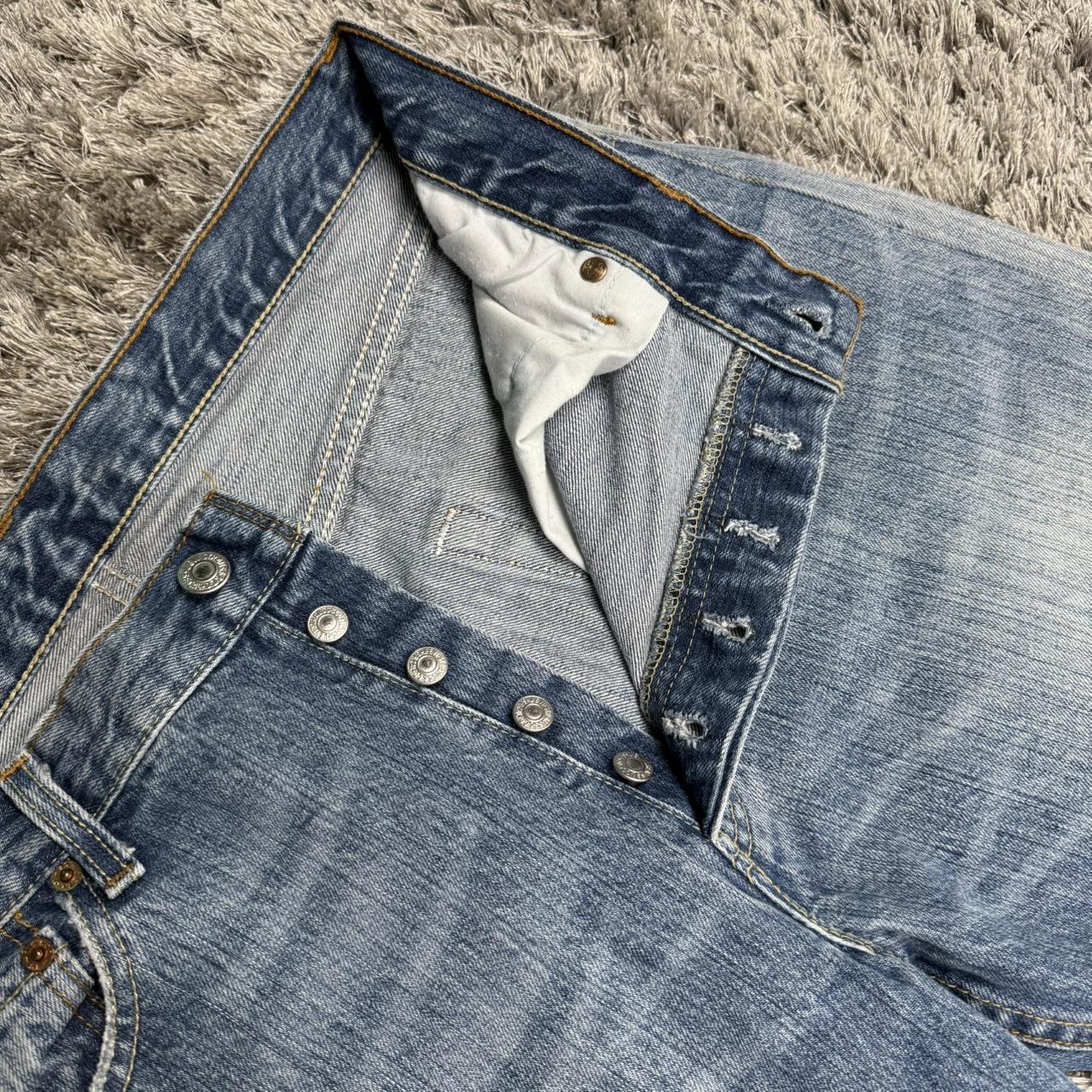 MEN'S LEVI'S 501 RELAXED FIT DENIM JEANS W34 L34