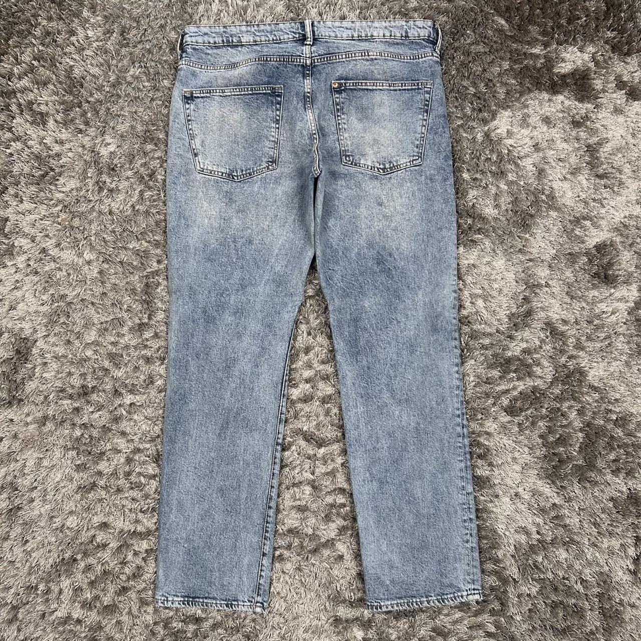 MEN'S H&M RELAXED FIT DENIM JEANS W36 L32
