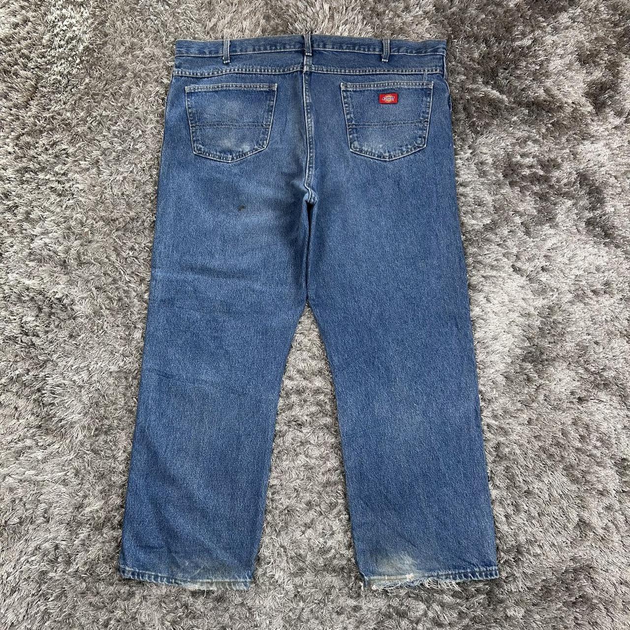 MEN'S DICKIES BAGGY DENIM JEANS W44 L30