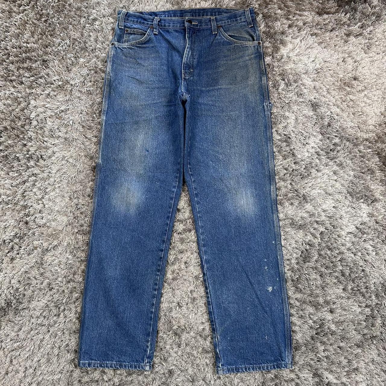 MEN'S DICKIES BAGGY CARPENTER JEANS W36 L34