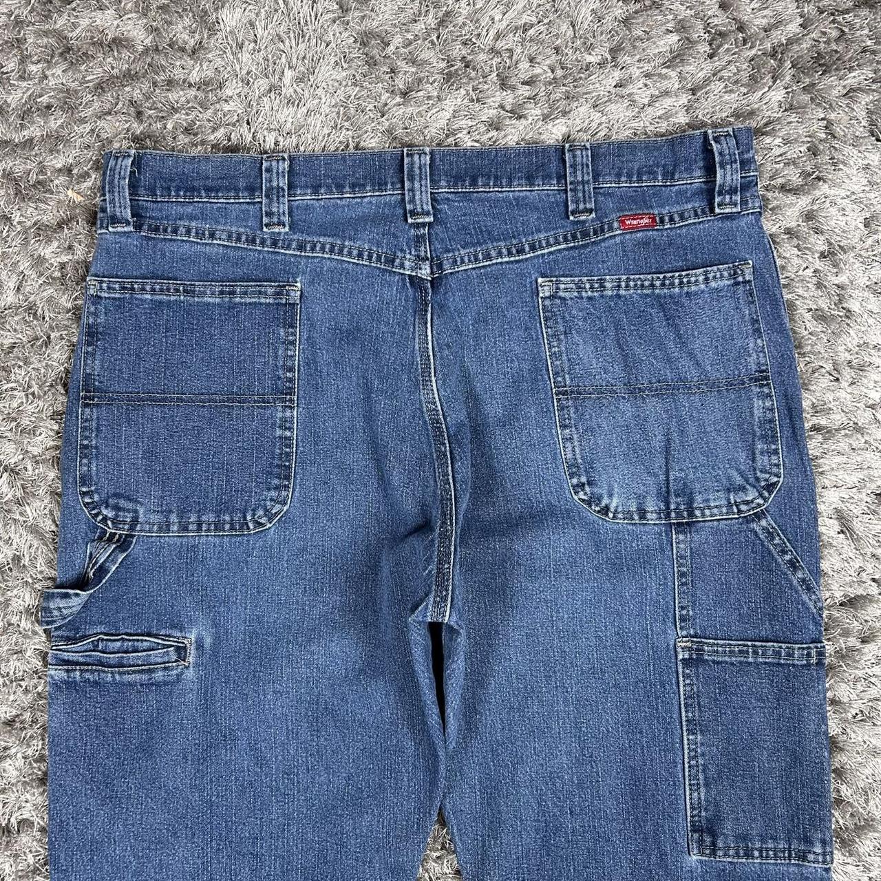 MEN'S WRANGLER STRAIGHT LEG CARPENTER JEANS SIZE W40 L31.5